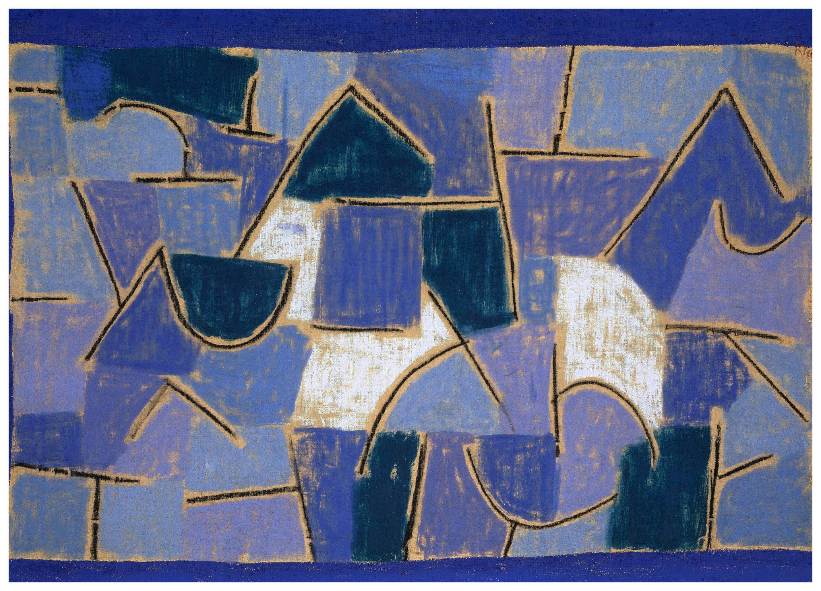 Paul Klee - Blauwe Nacht Poster (50x70 cm) - Poster Store