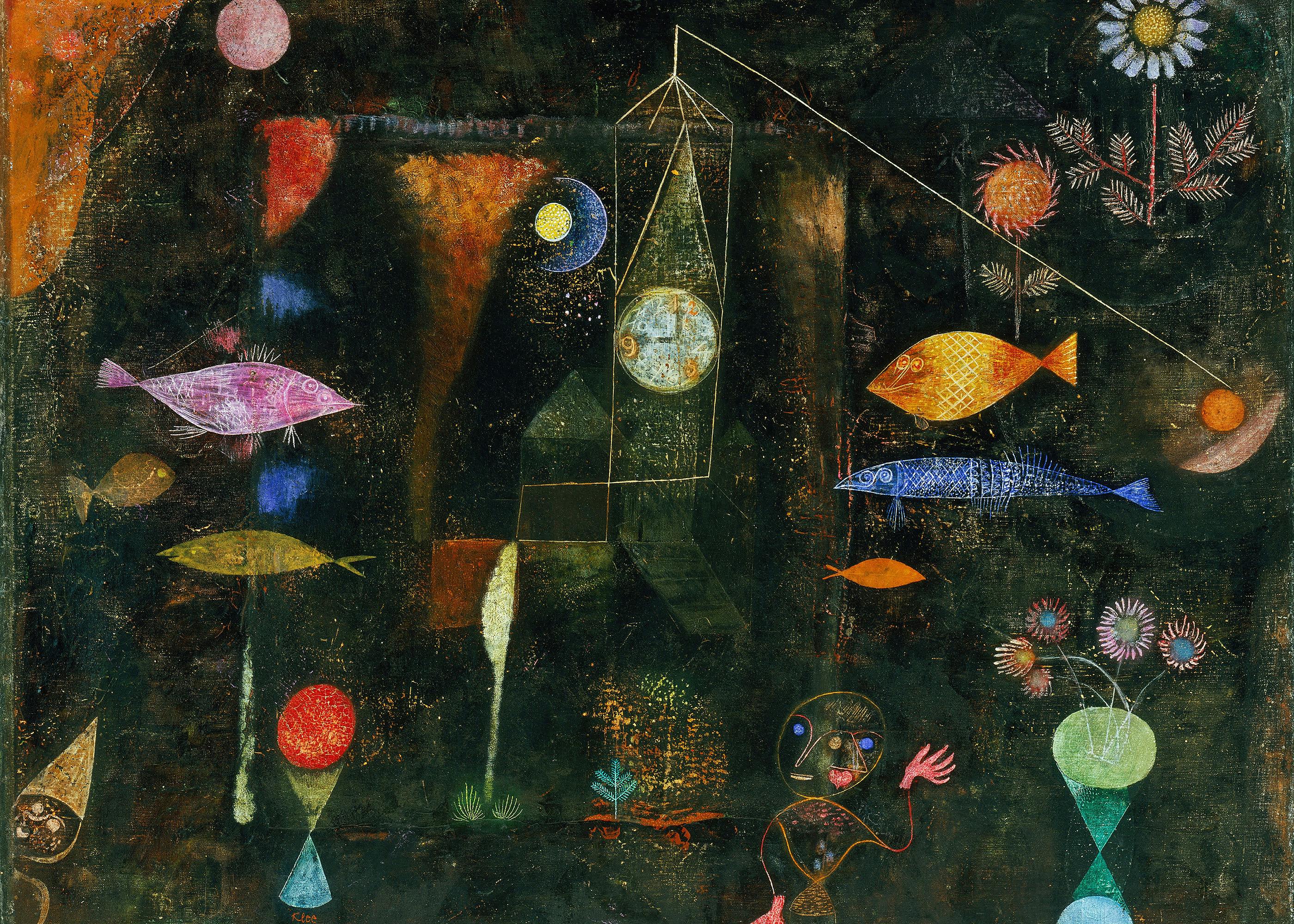 Paul Klee - Magia di Pesci Poster 0