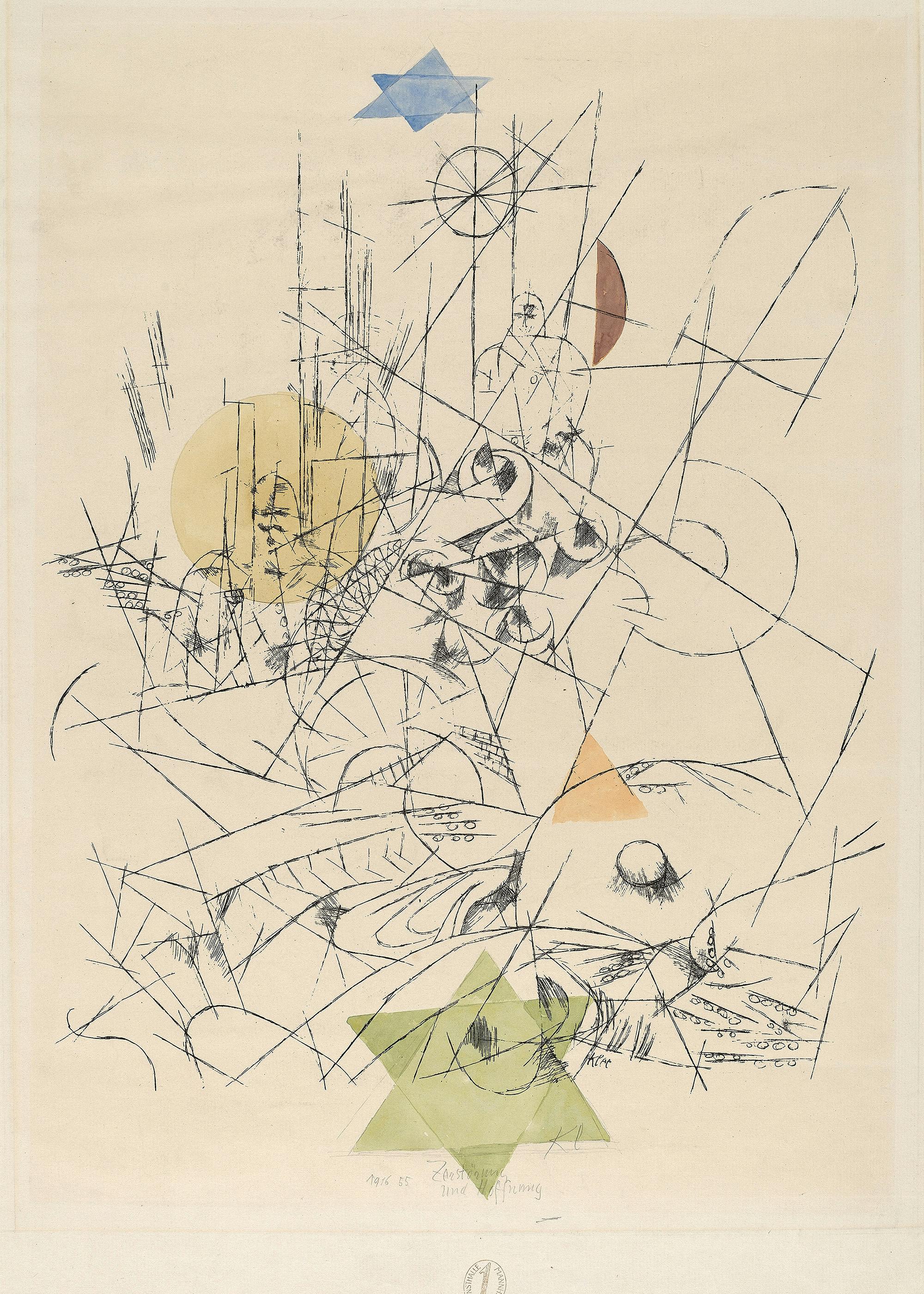 Paul Klee - Espoir et Destruction Affiche 0