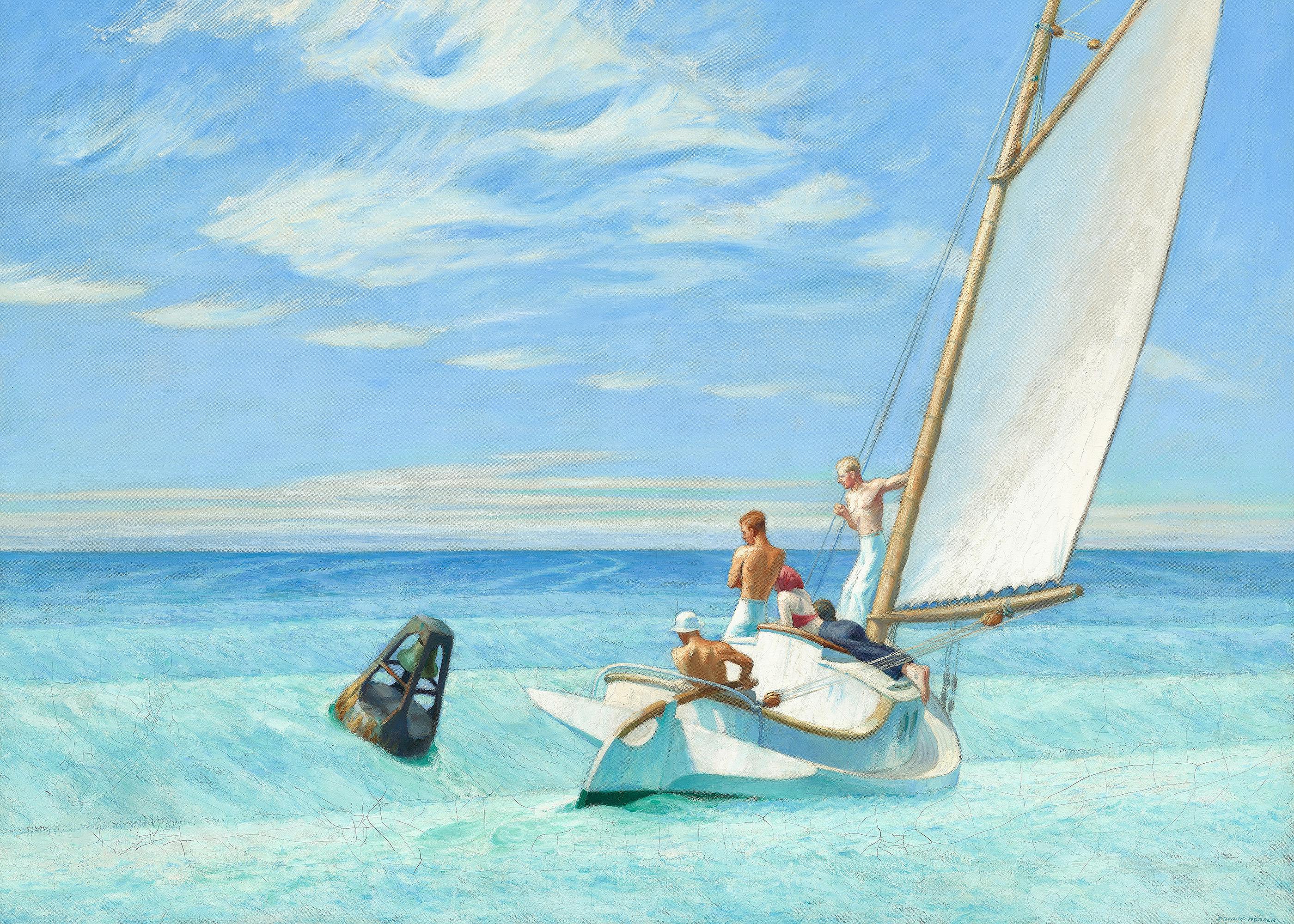 Edward Hopper - Ground Swell Plakat 0