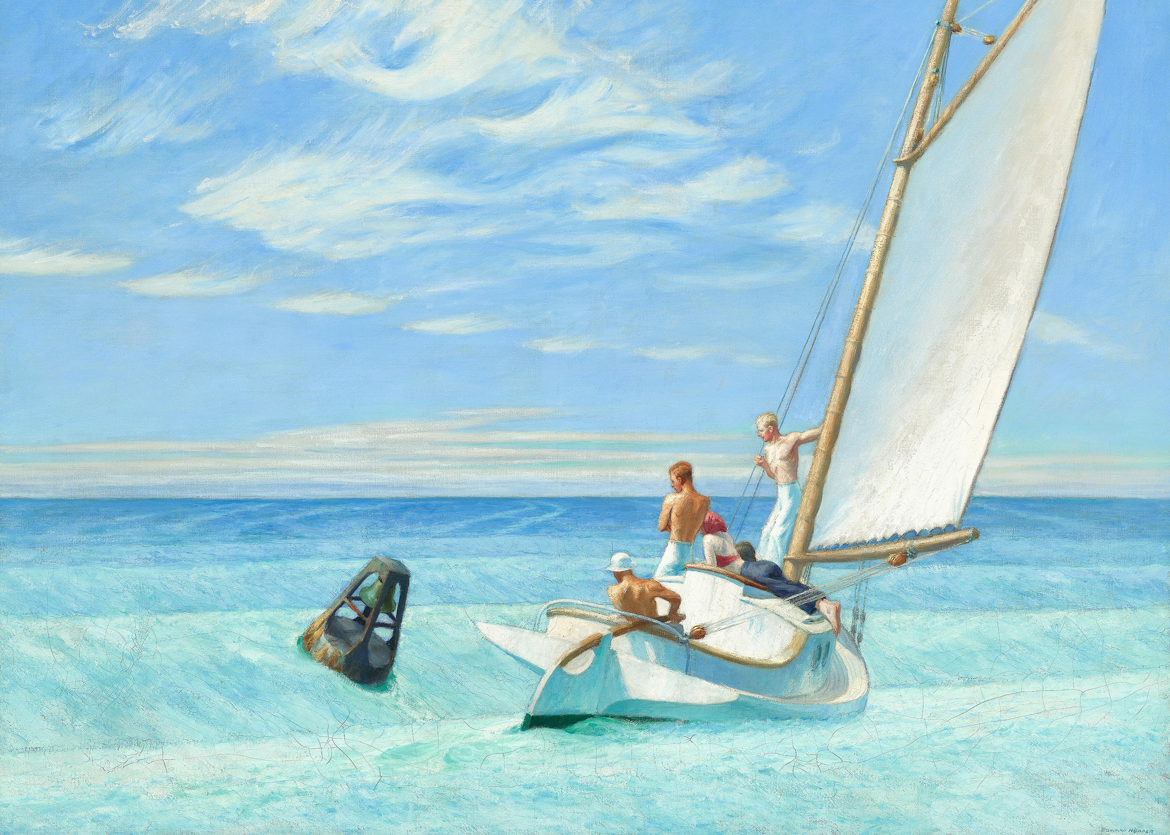 Edward Hopper - Ground Swell Plakat 0