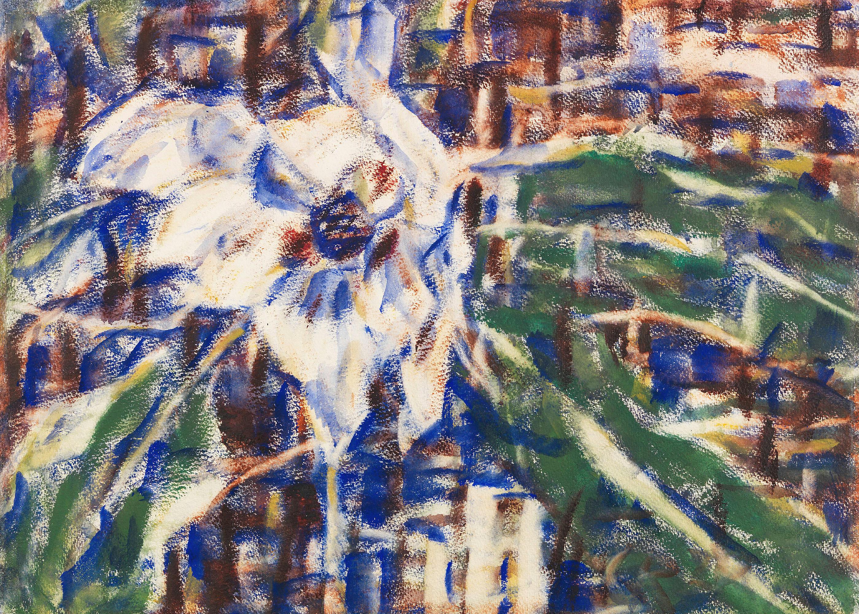 Christian Rohlfs - Blue Magnolia Poster 0