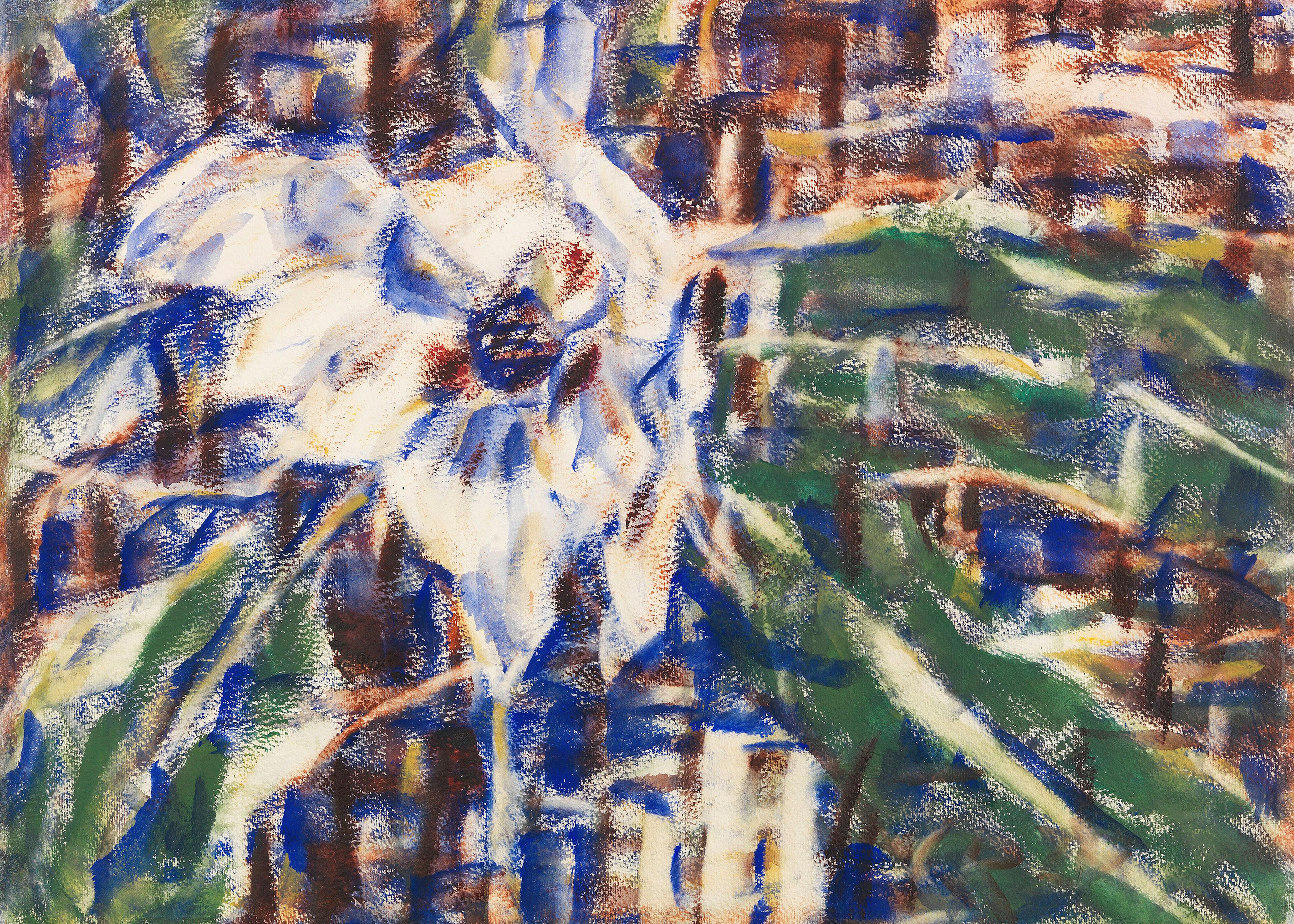 Christian Rohlfs - Blue Magnolia Poster 0