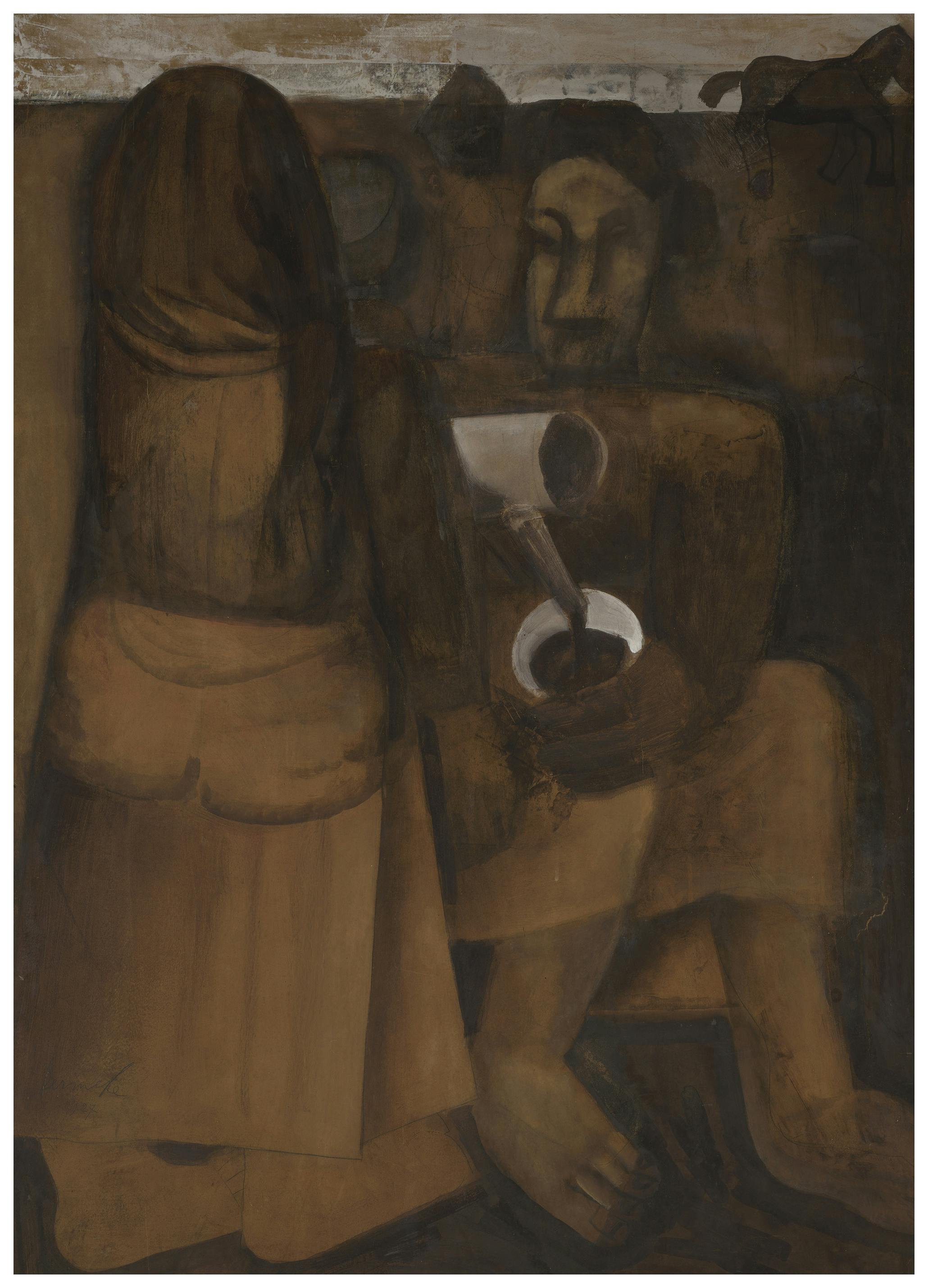 Constant Permeke - Coffee Drinkers Poster (21x30 cm) - Poster Store