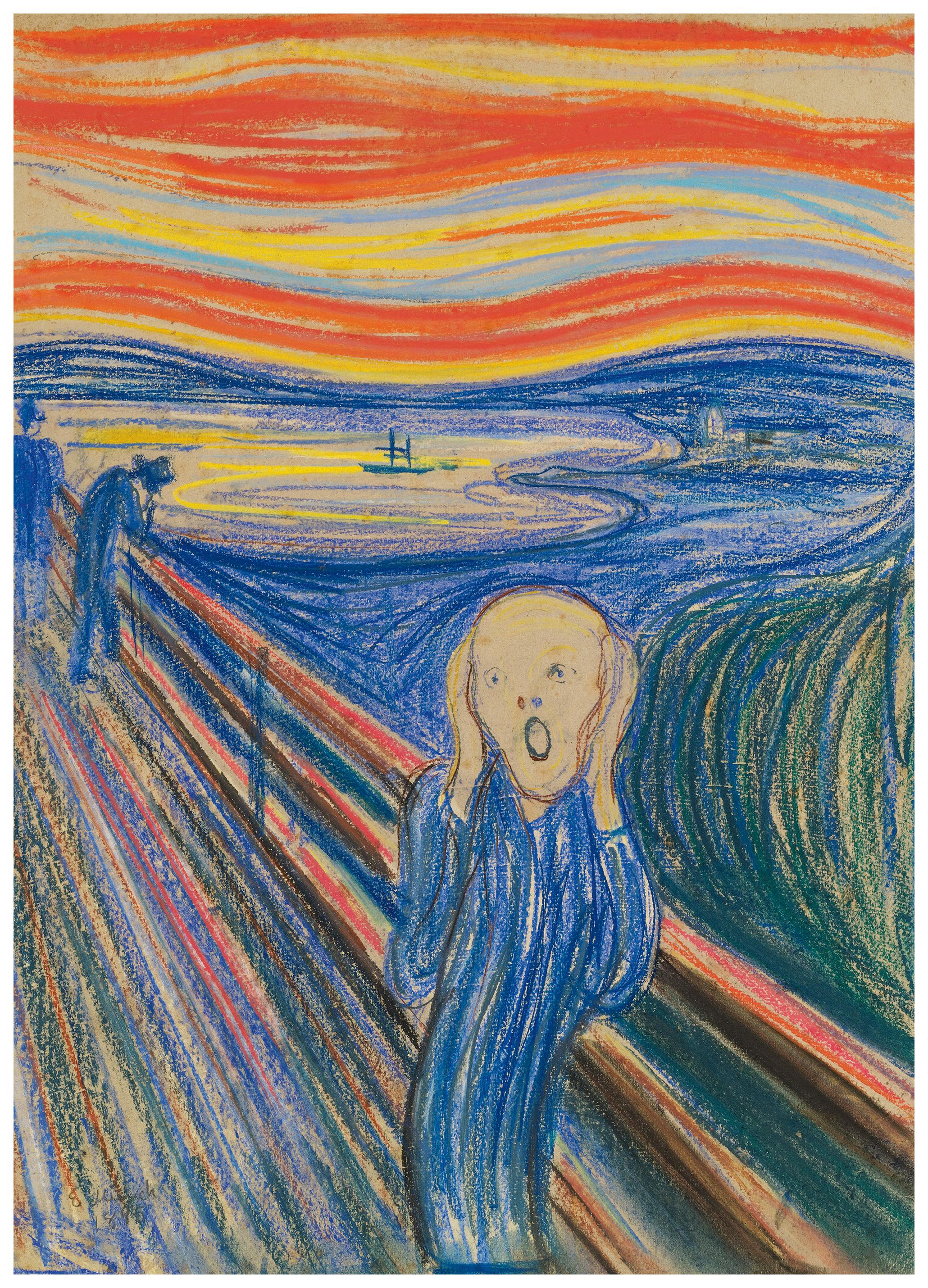 Edvard Munch - The Scream Poster (70x100 cm) - Poster Store