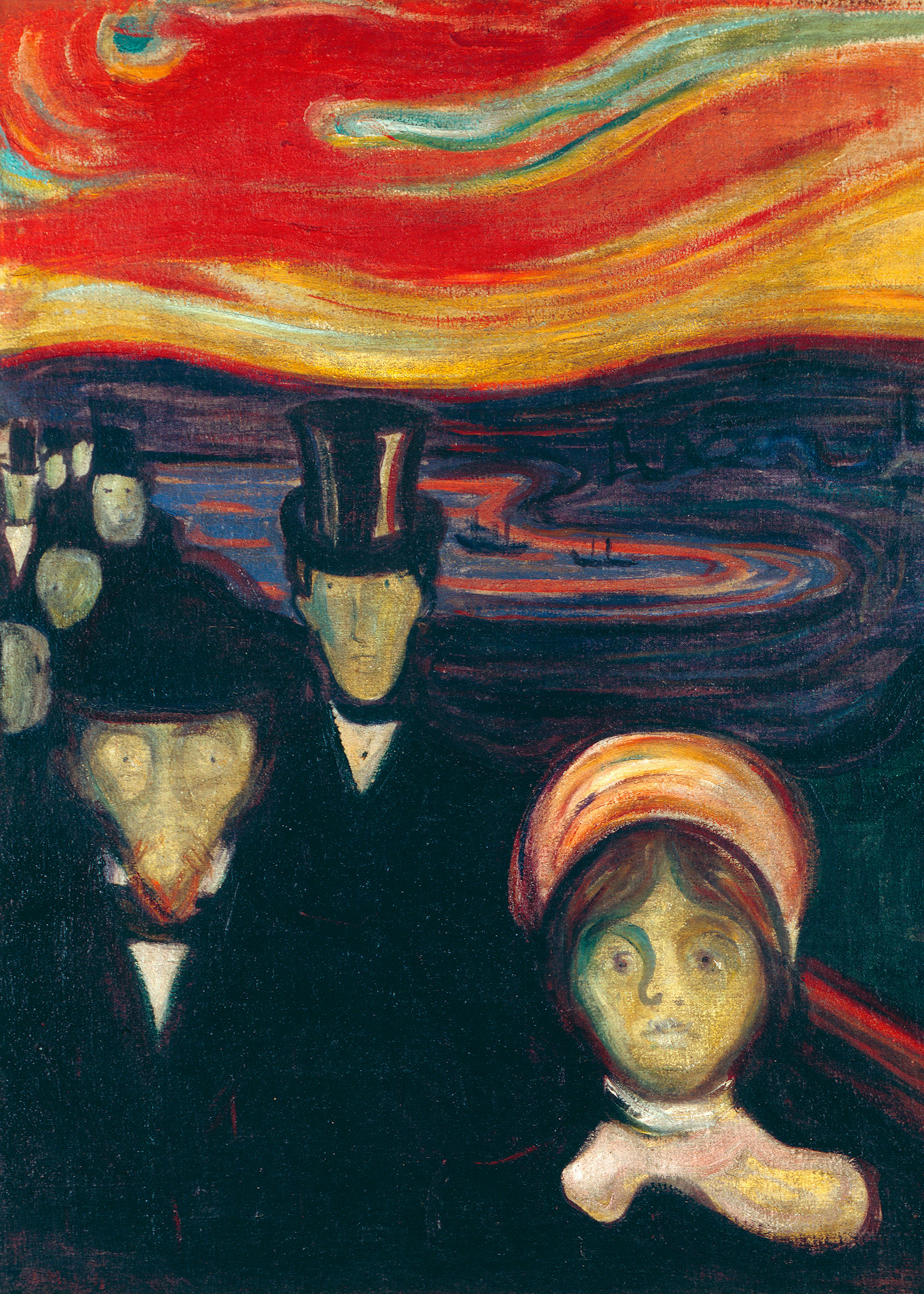 Edvard Munch - Ansia Poster 0