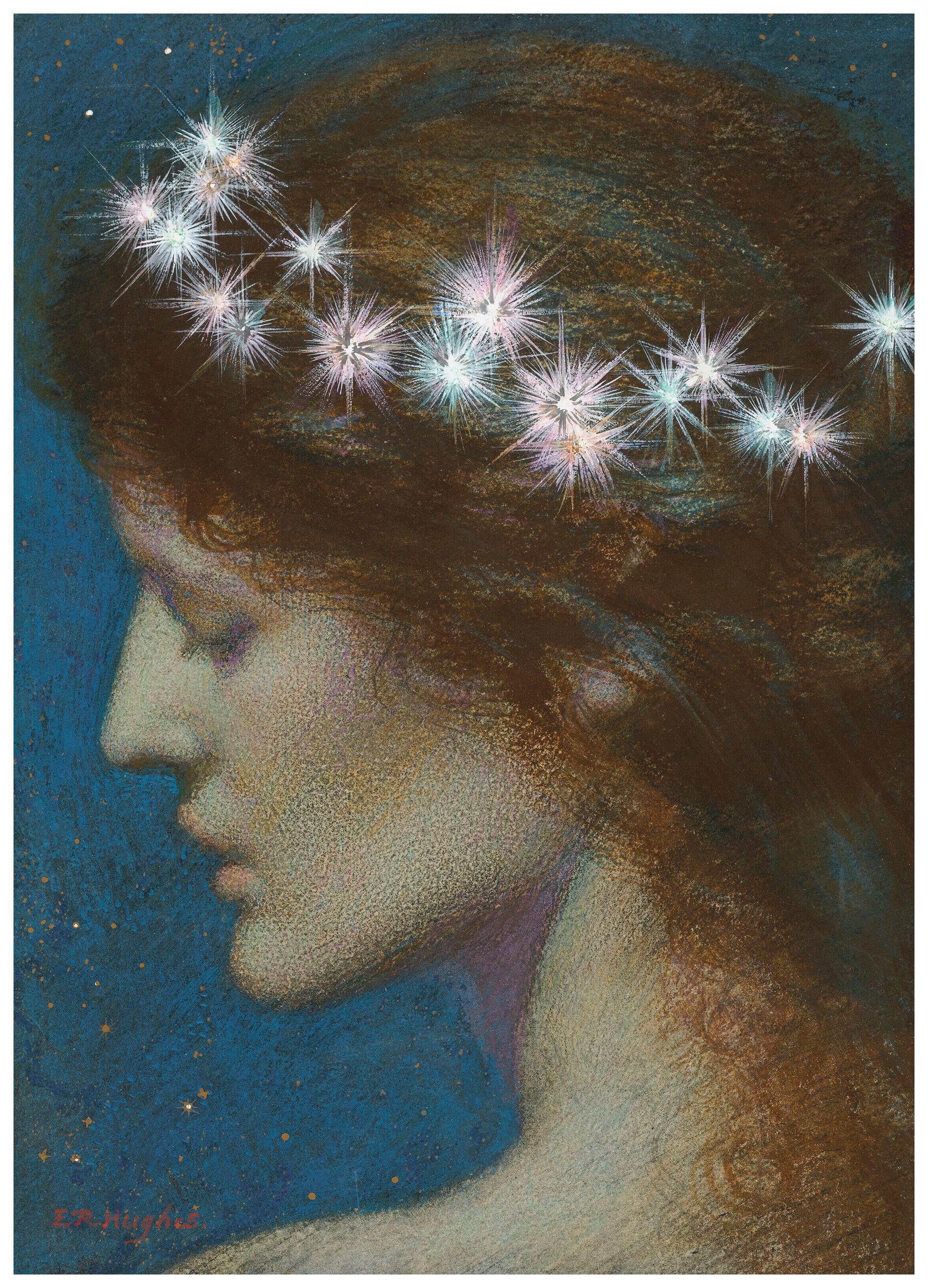 Edward Robert Hughes - Yö Juliste (30x40 cm) - Poster Store