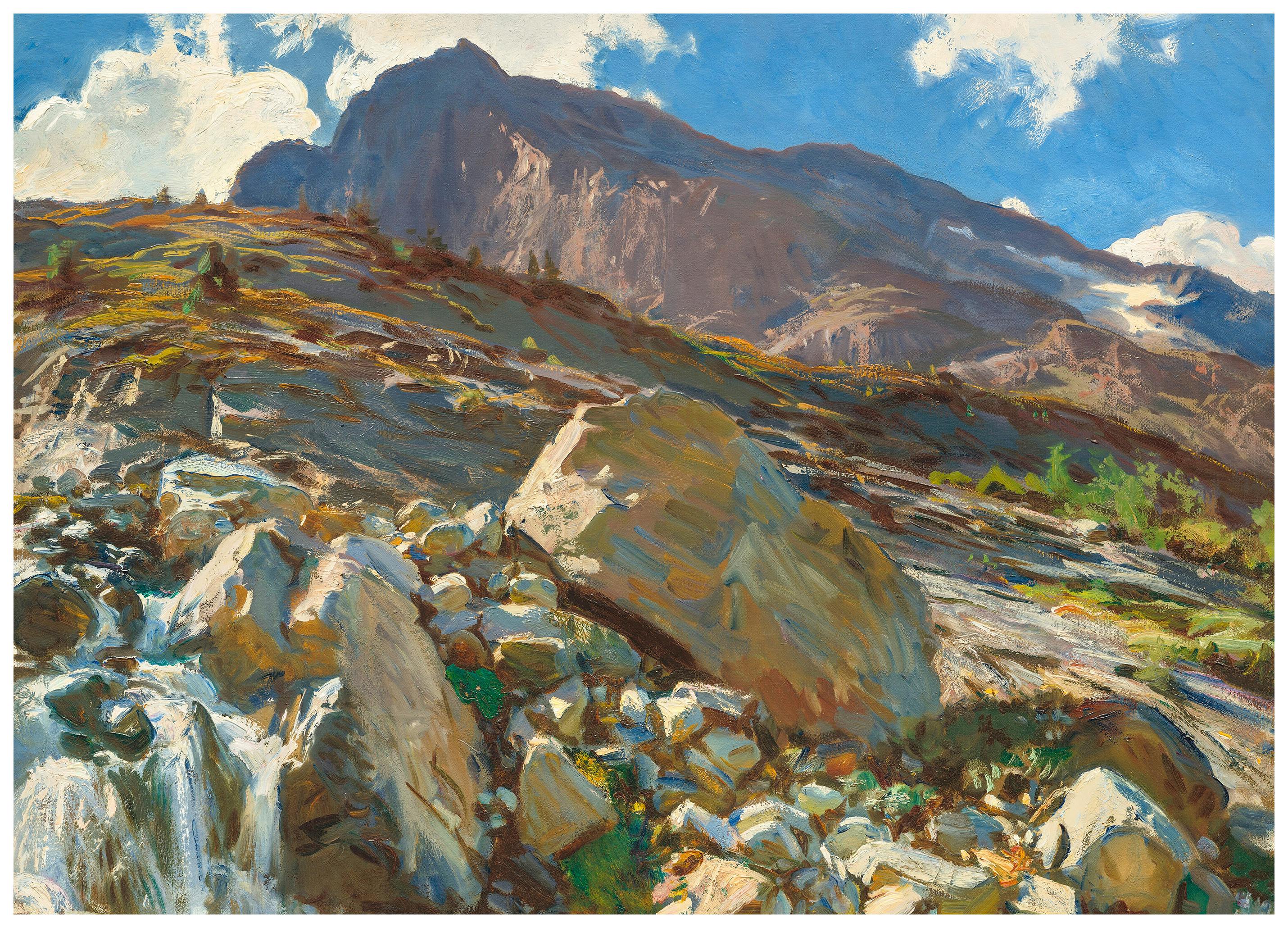 Prints John Singer Sargent - Simplon Pass Poster (50x70 cm) - Poster Store