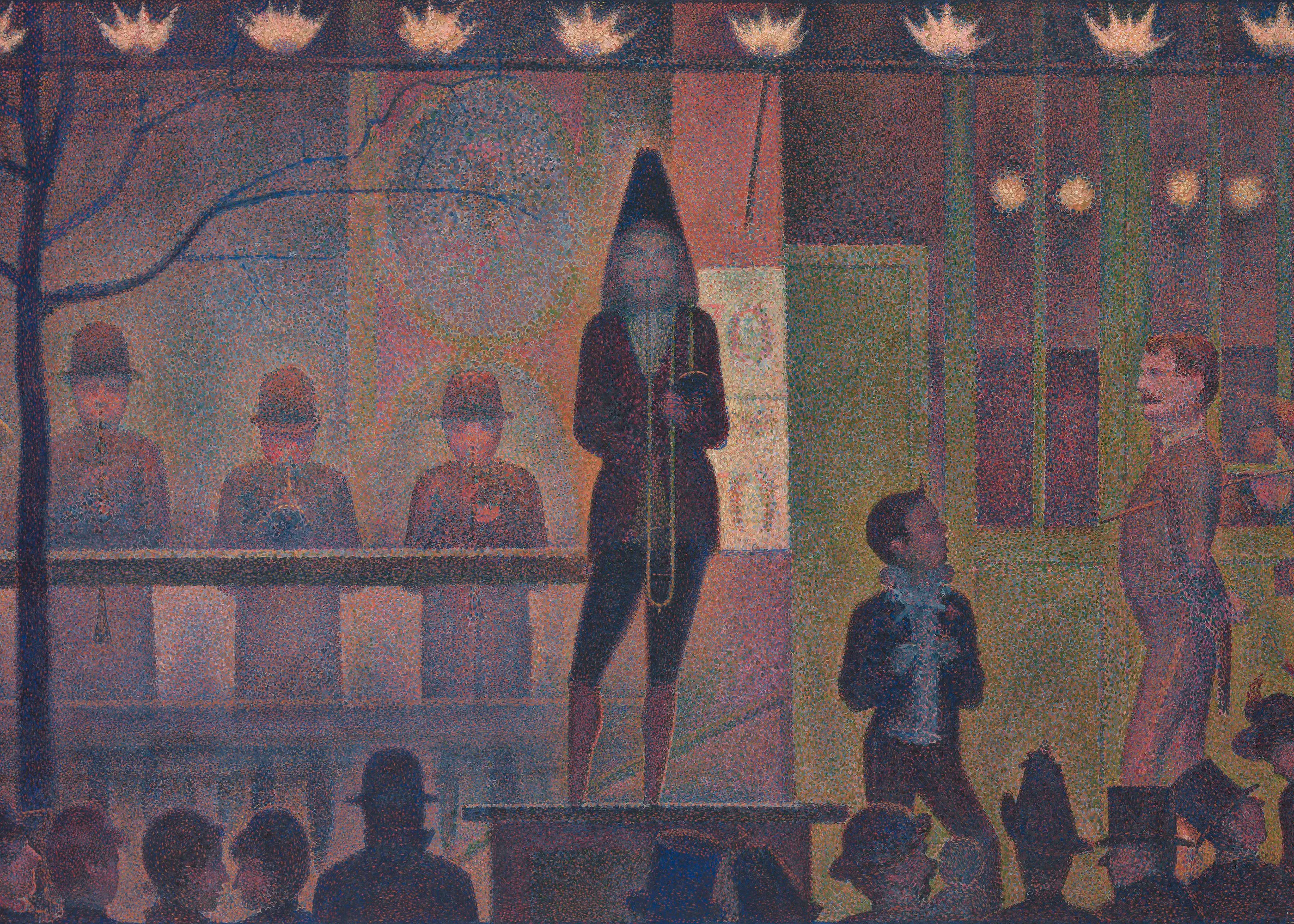 Geogres Seurat - Circus Sideshow Poster 0