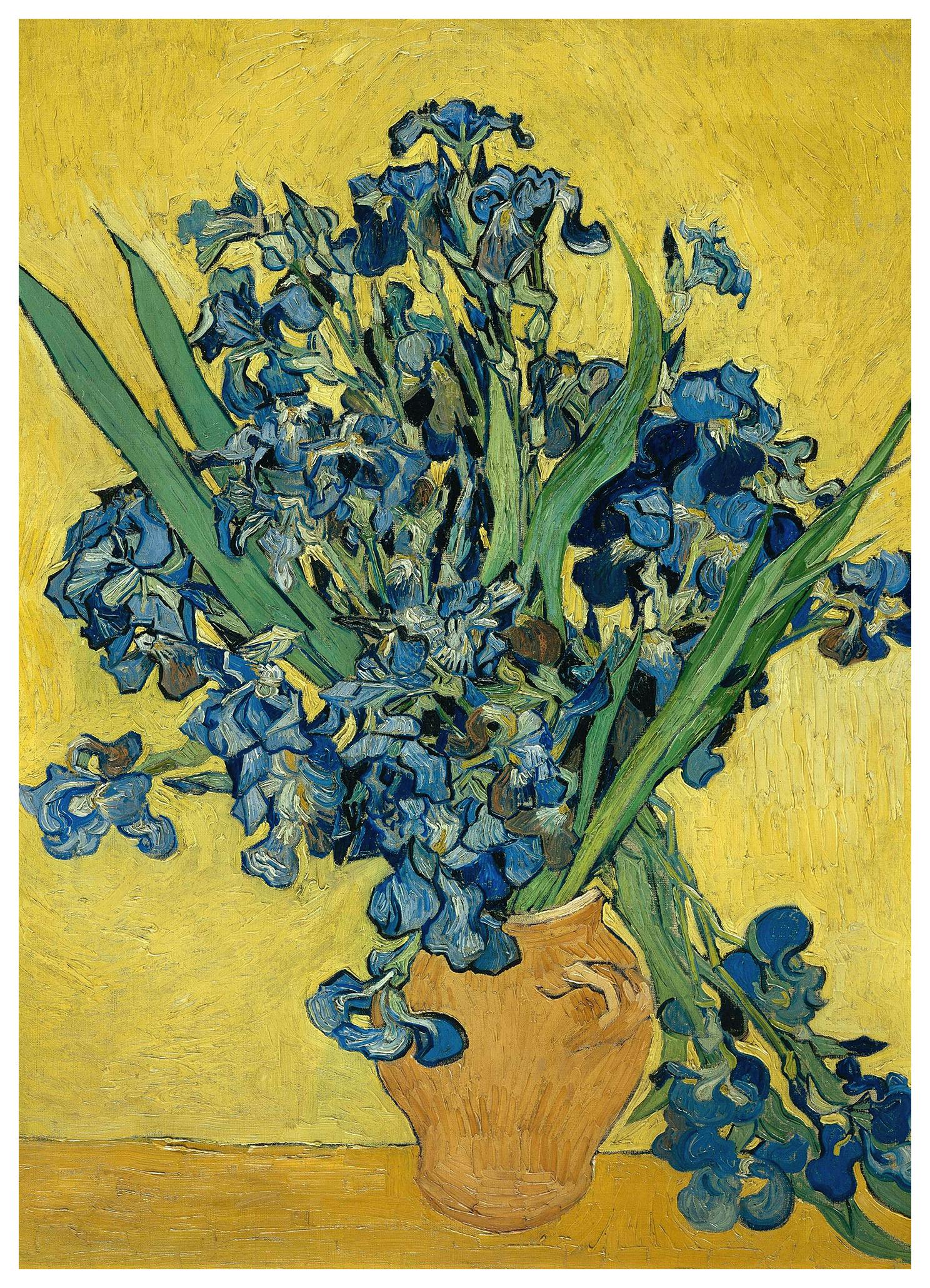 Vincent Van Gogh - Irises, 1890 Poster (21x30 cm) - Poster Store