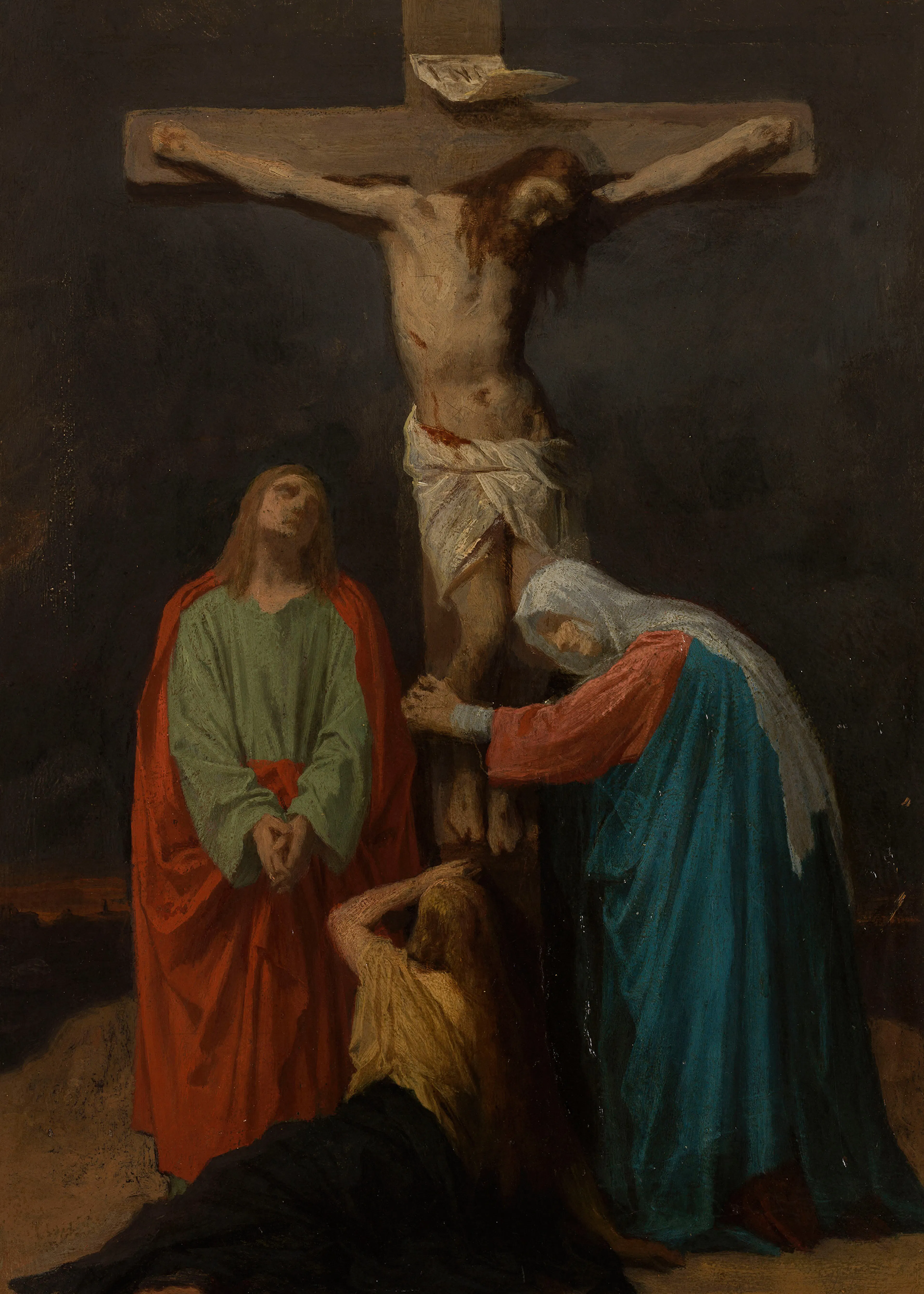 Émile Signol - Christ on the Cross, Jesus Crucified Poster 0