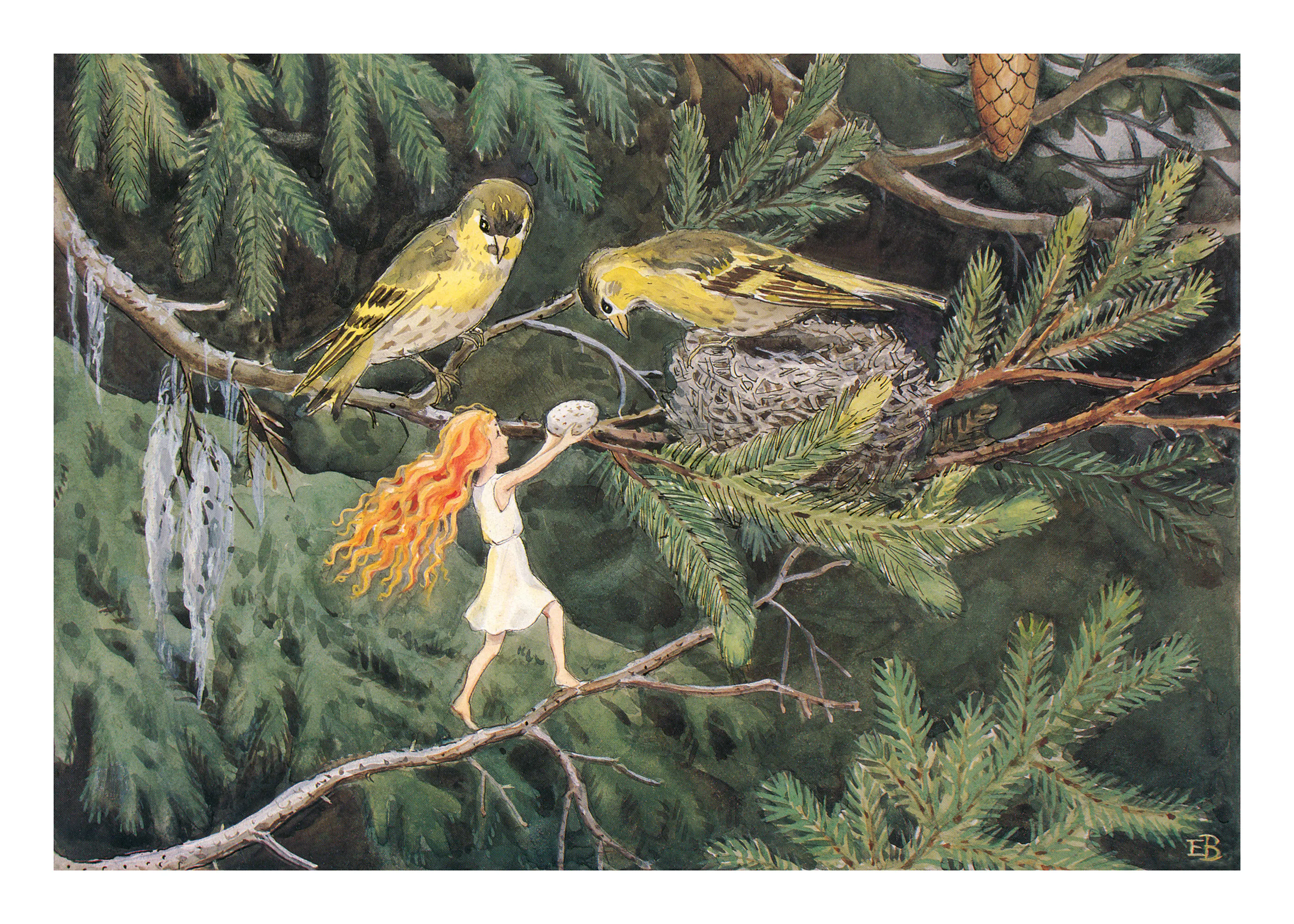 Elsa Beskow - The Sun Egg No1 Poster 0