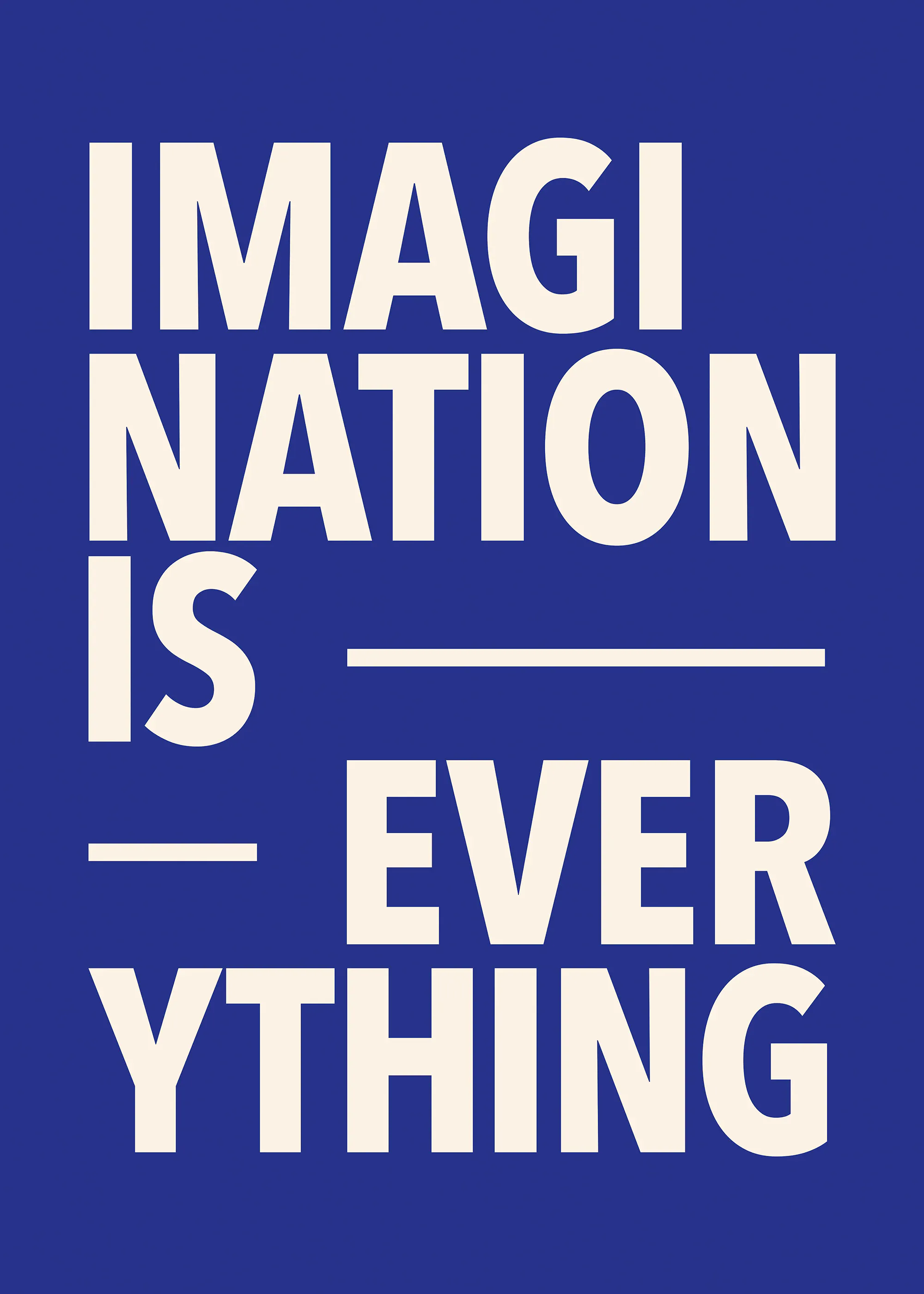 Imagination is Everything Poster 0