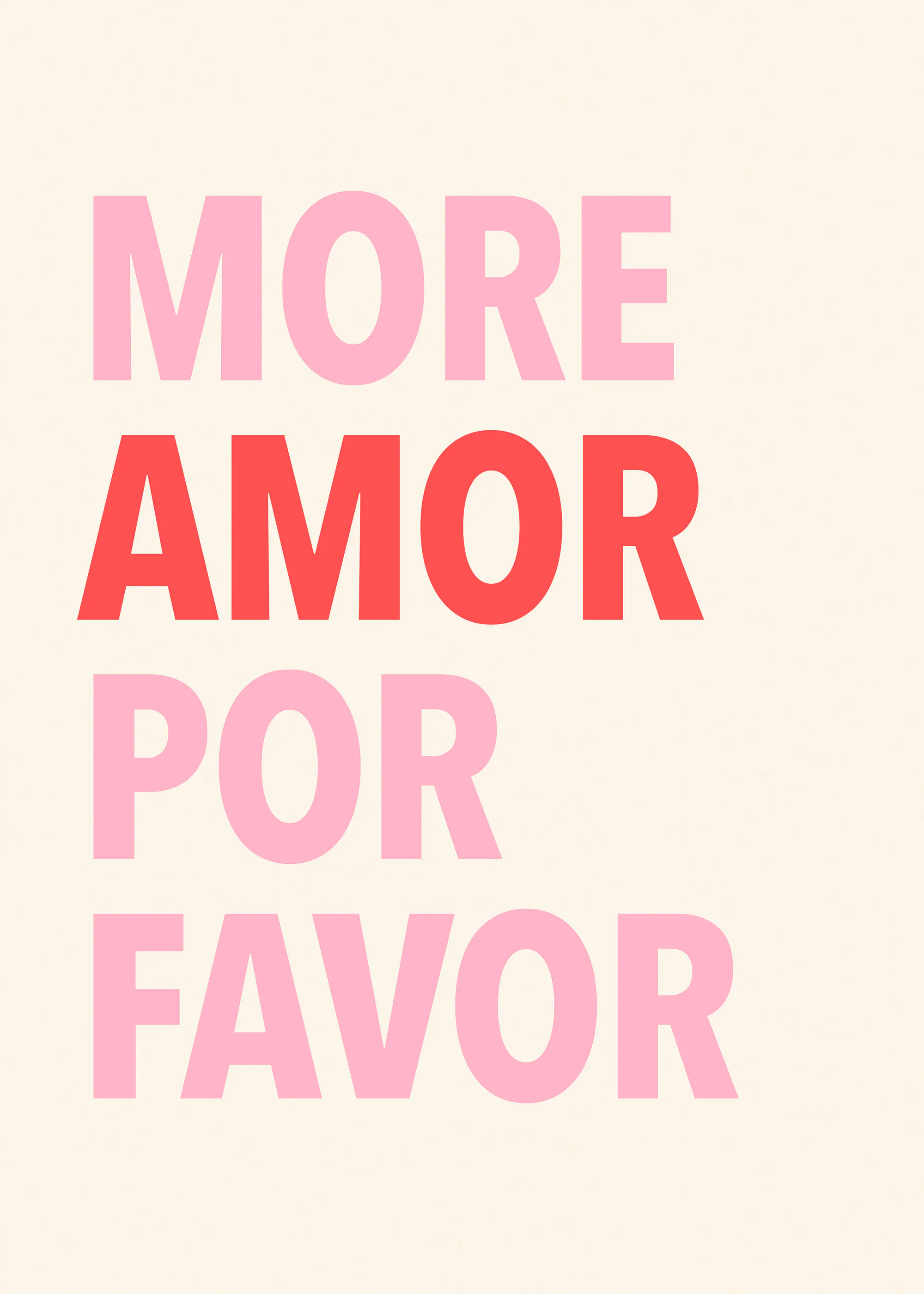 More Amor Poster 0