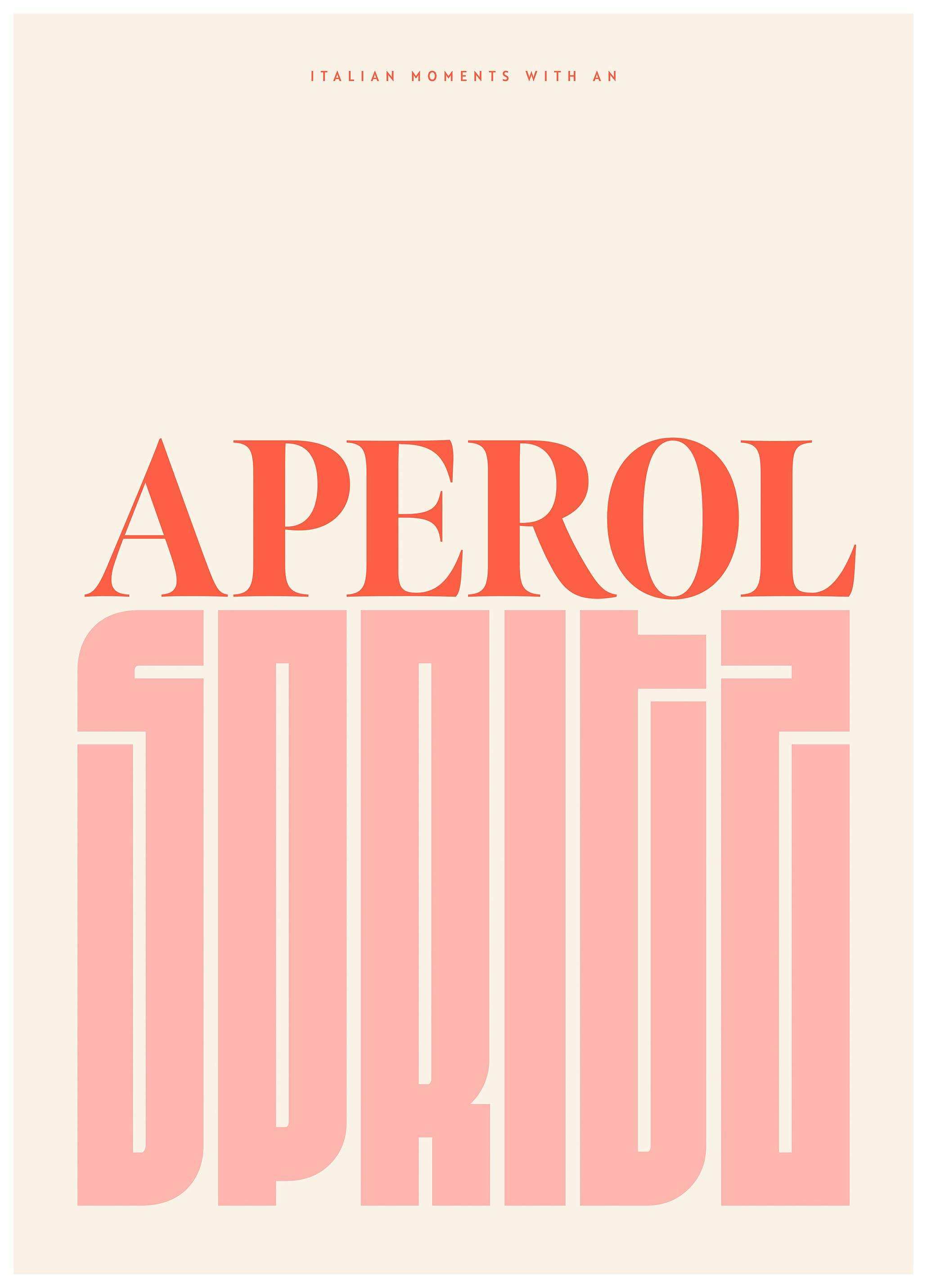 Aperol Spritz Moment Poster (50x70 cm) - Poster Store