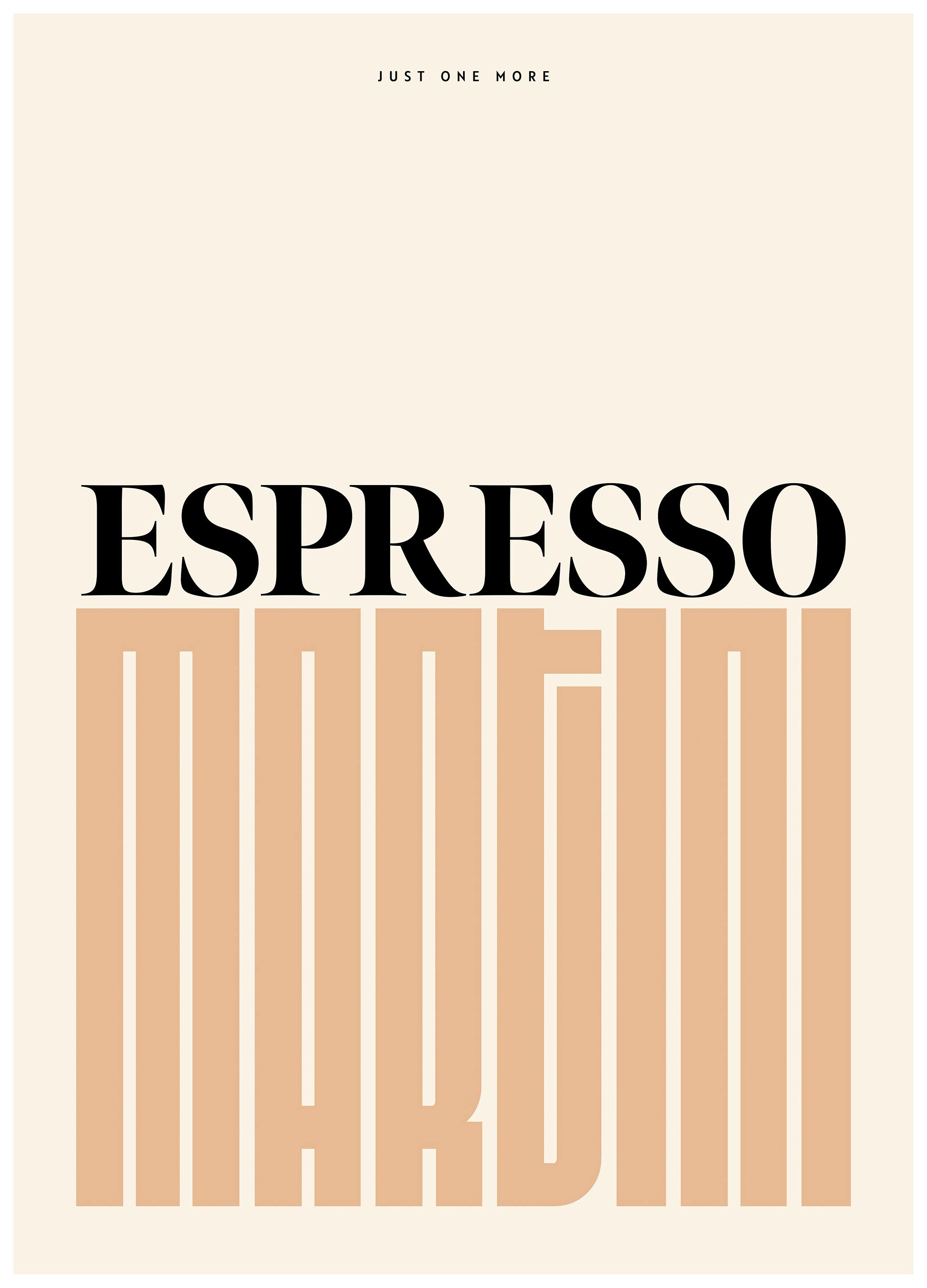Moment Espresso Martini Poster (50x70 cm) - Poster Store
