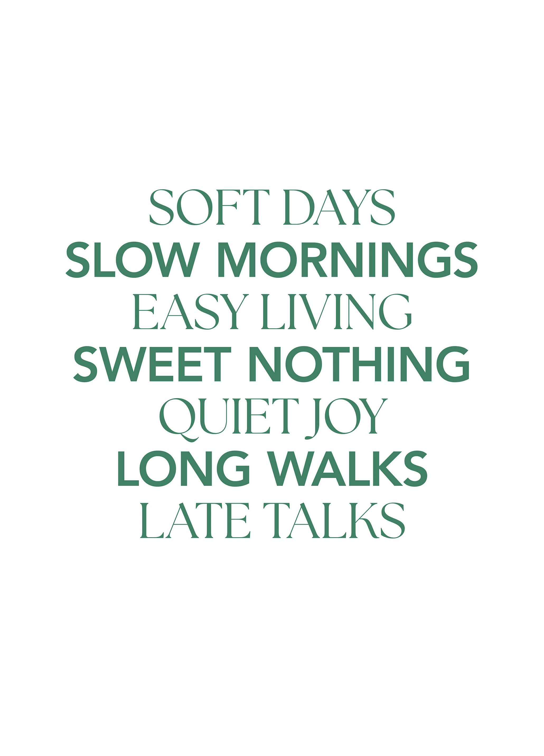 Rustige Momenten Poster (70x100 cm) - Poster Store