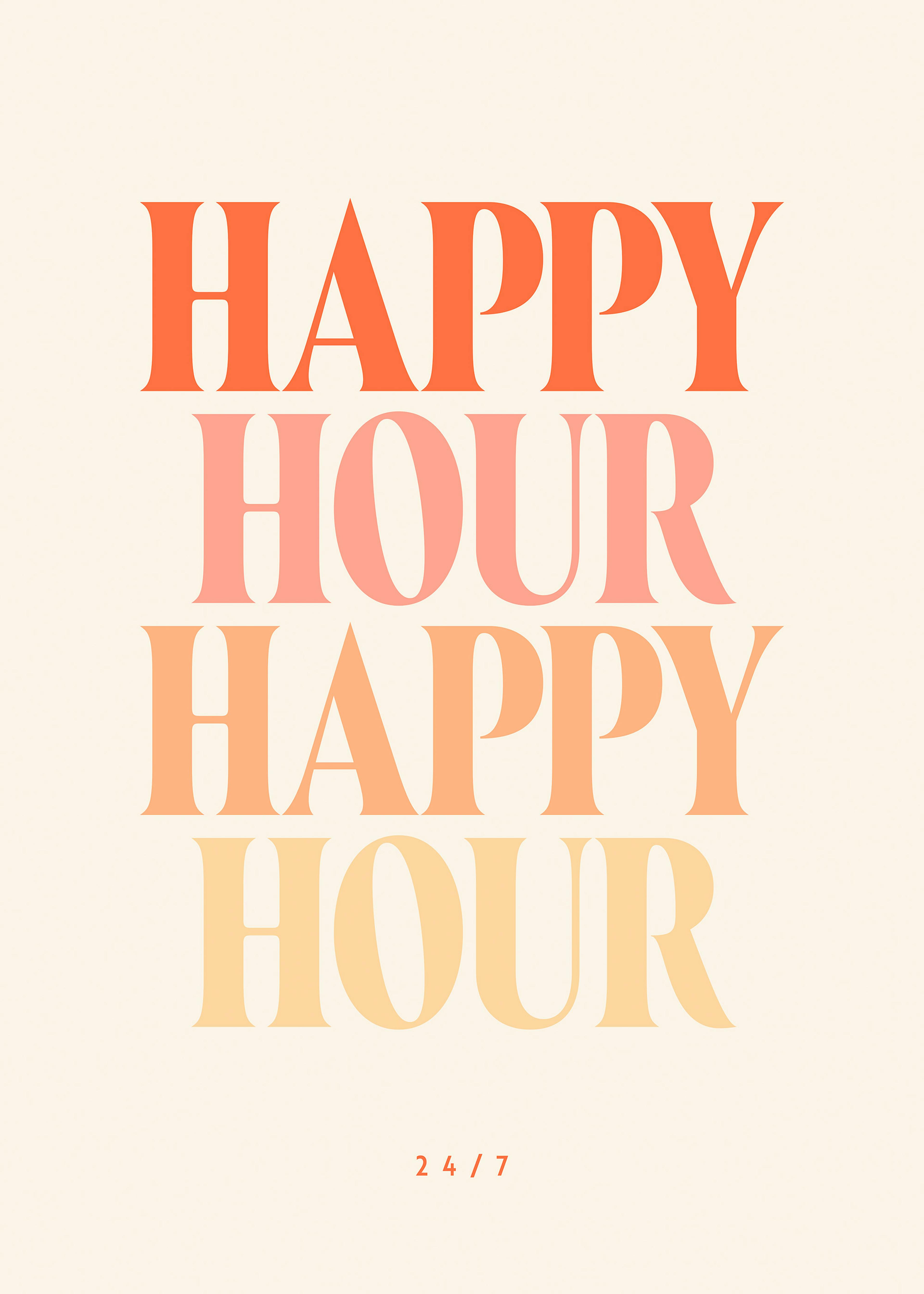 Happy Hour Poster 0