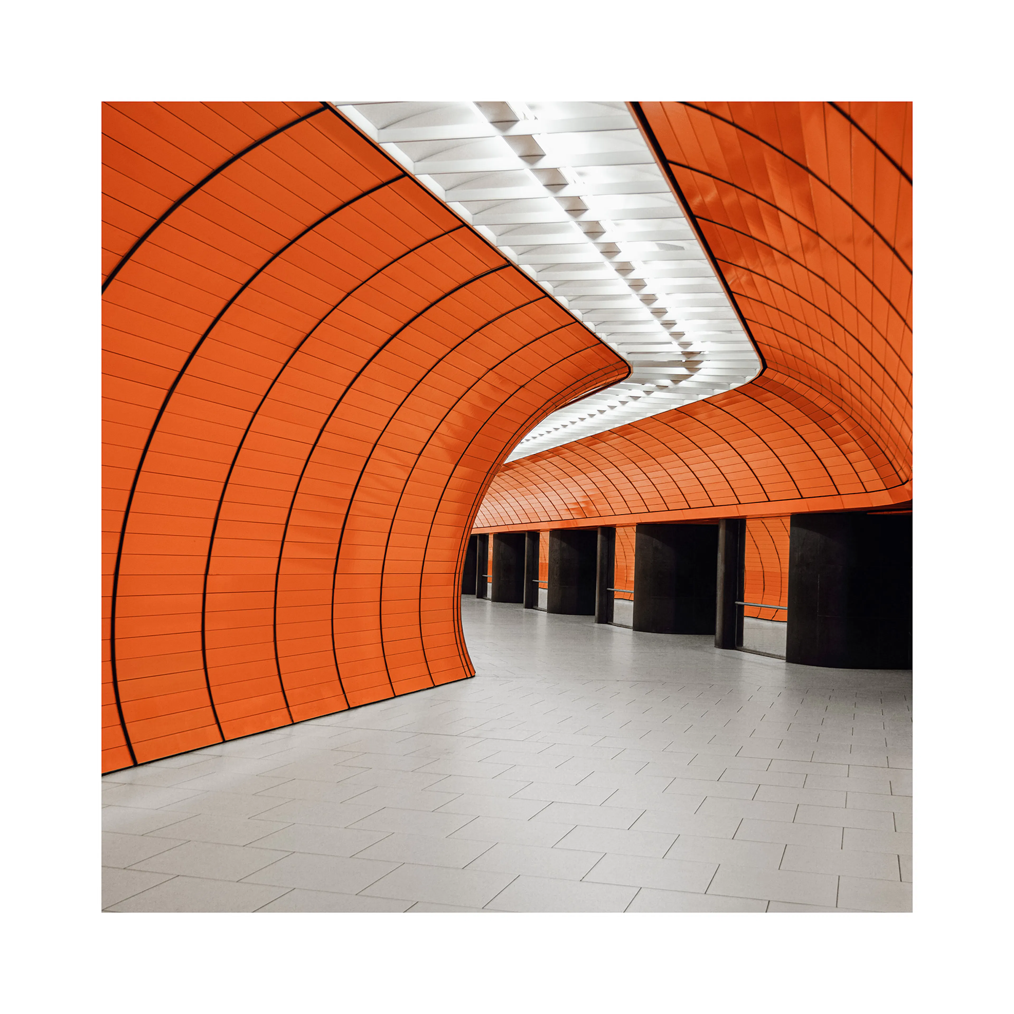 Subway Tunnel No2 Poster 0