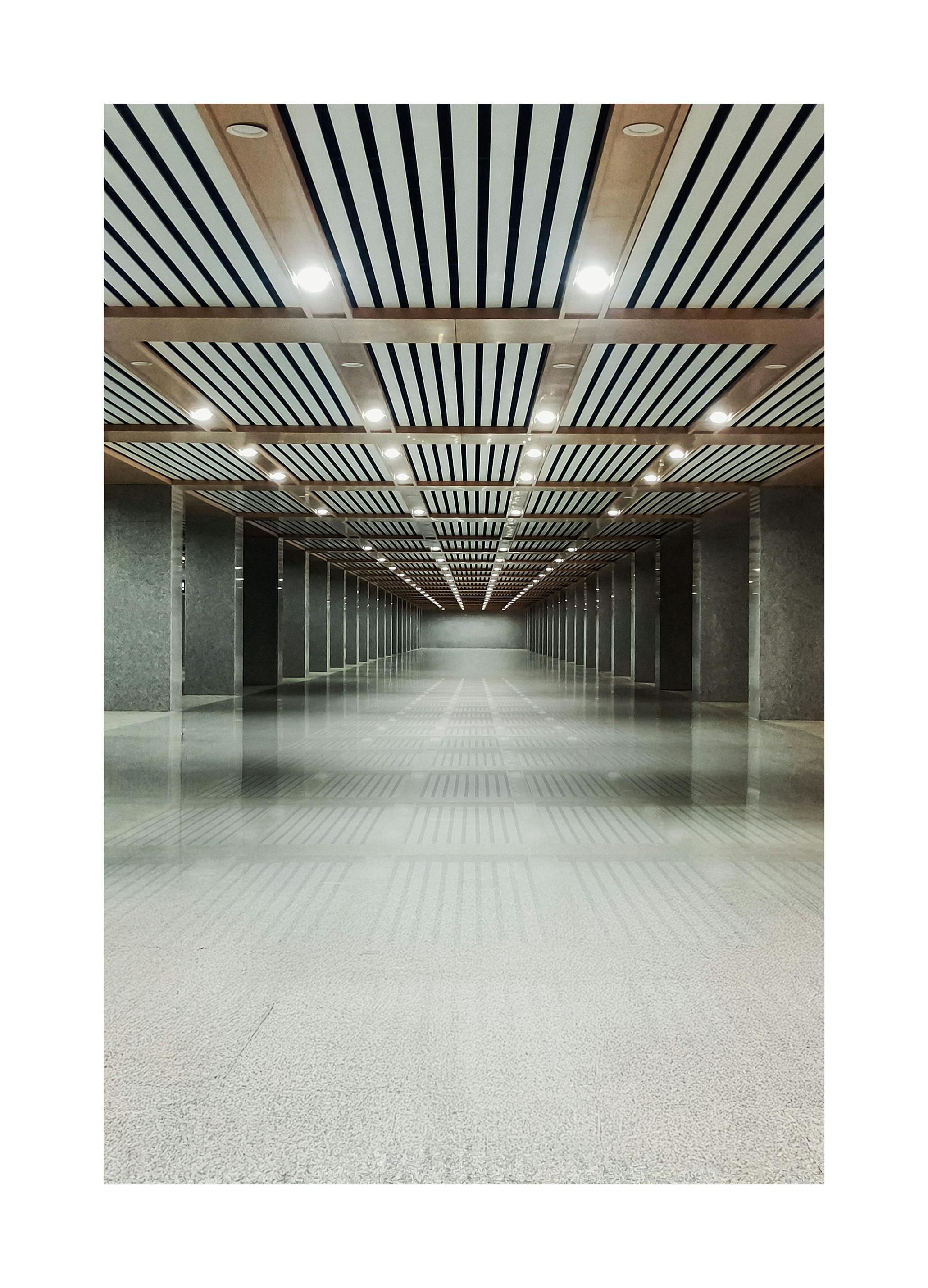 Railway station Poster (50x70 cm) - Poster Store