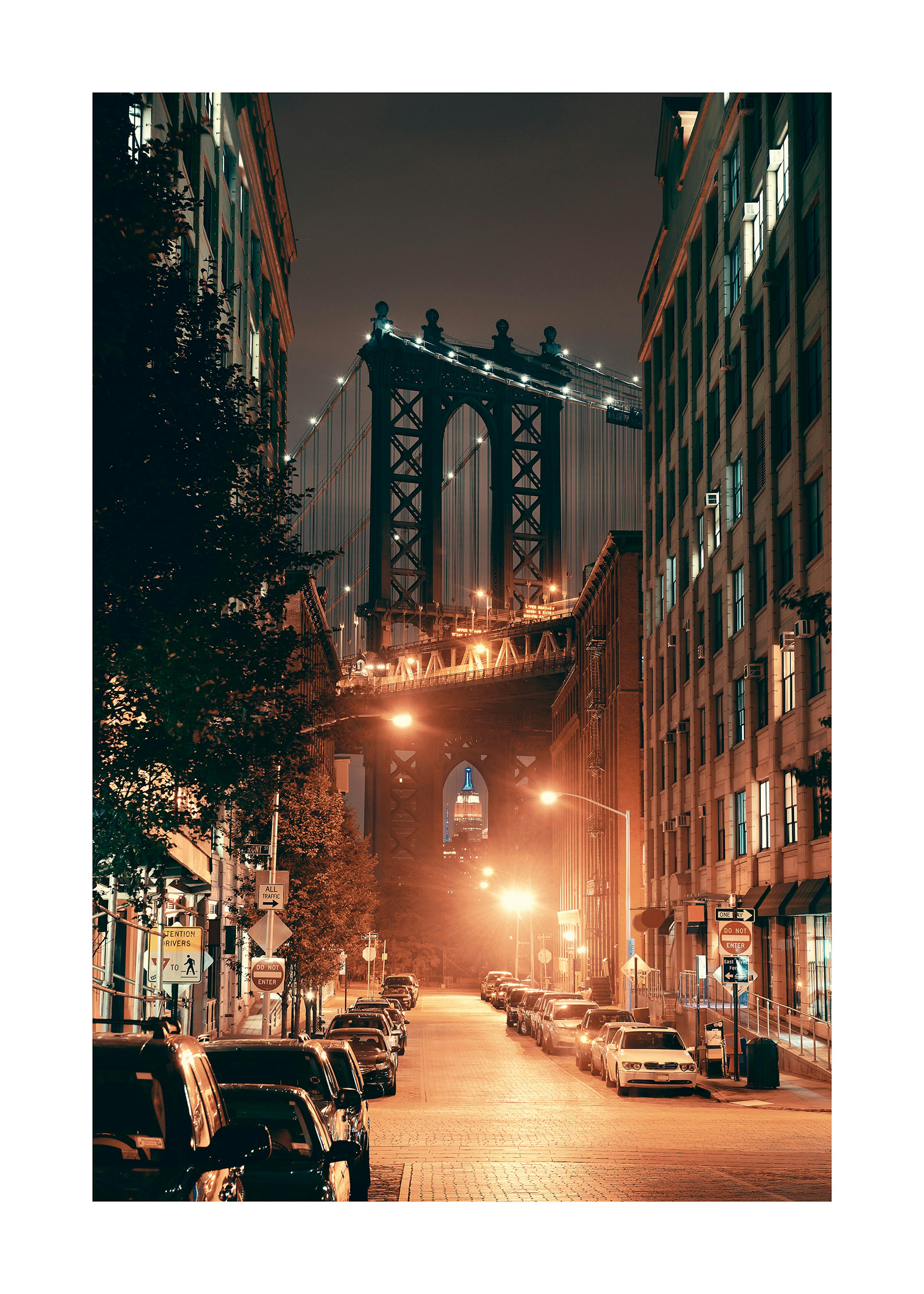 Manhattan by Night Poster 0