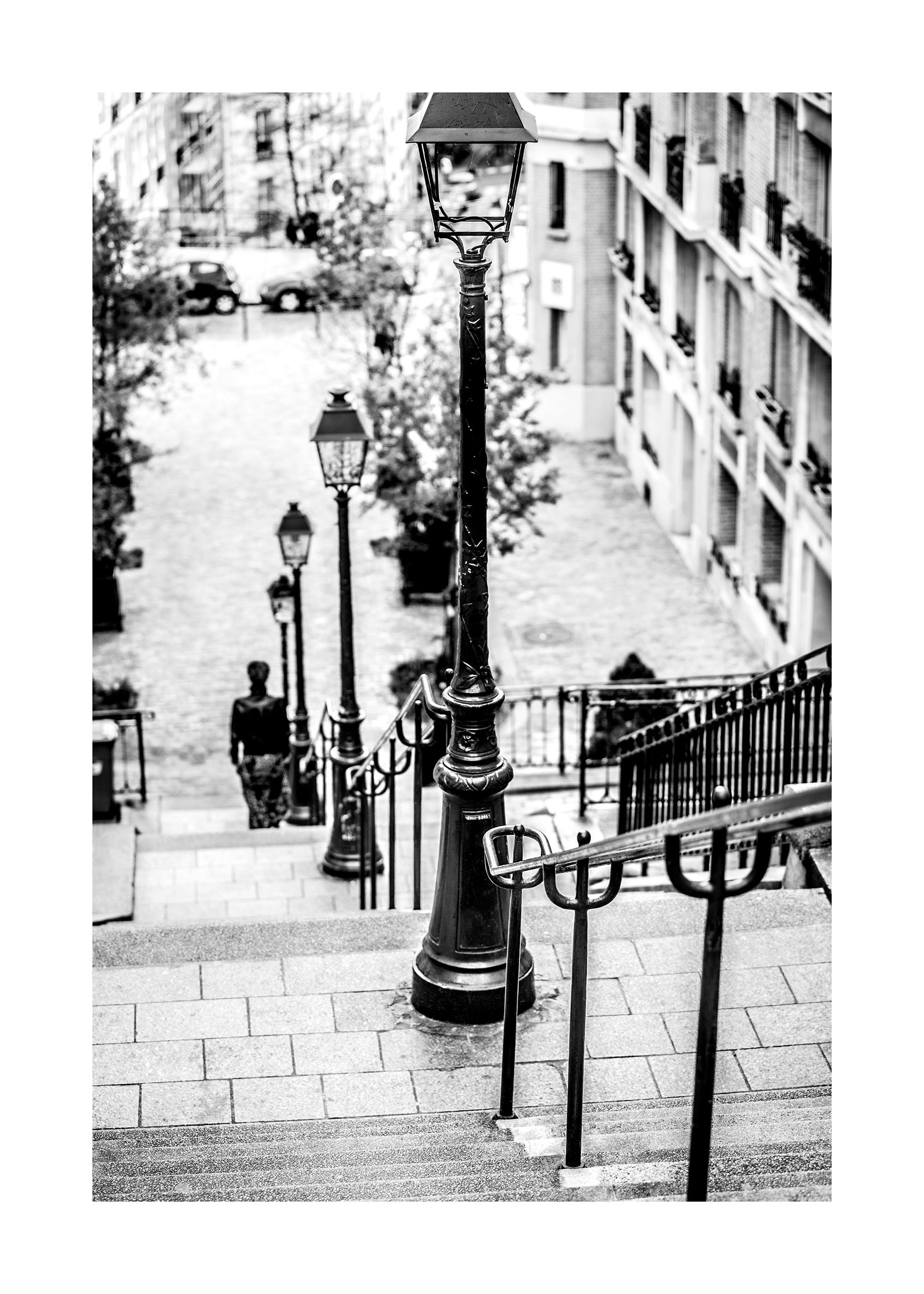 Montmartre Treppen Poster 0