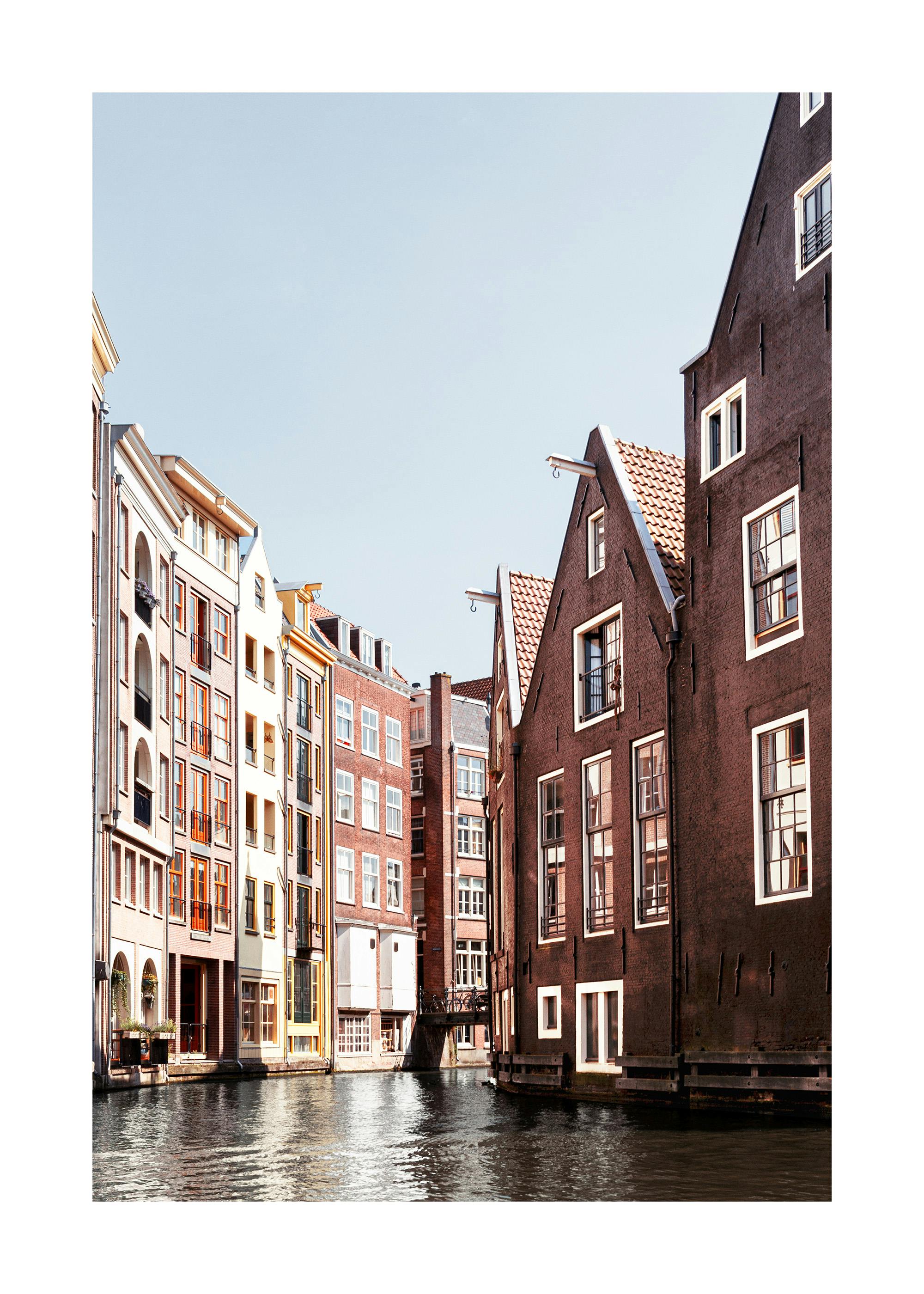 Amsterdam Kanal Poster 0