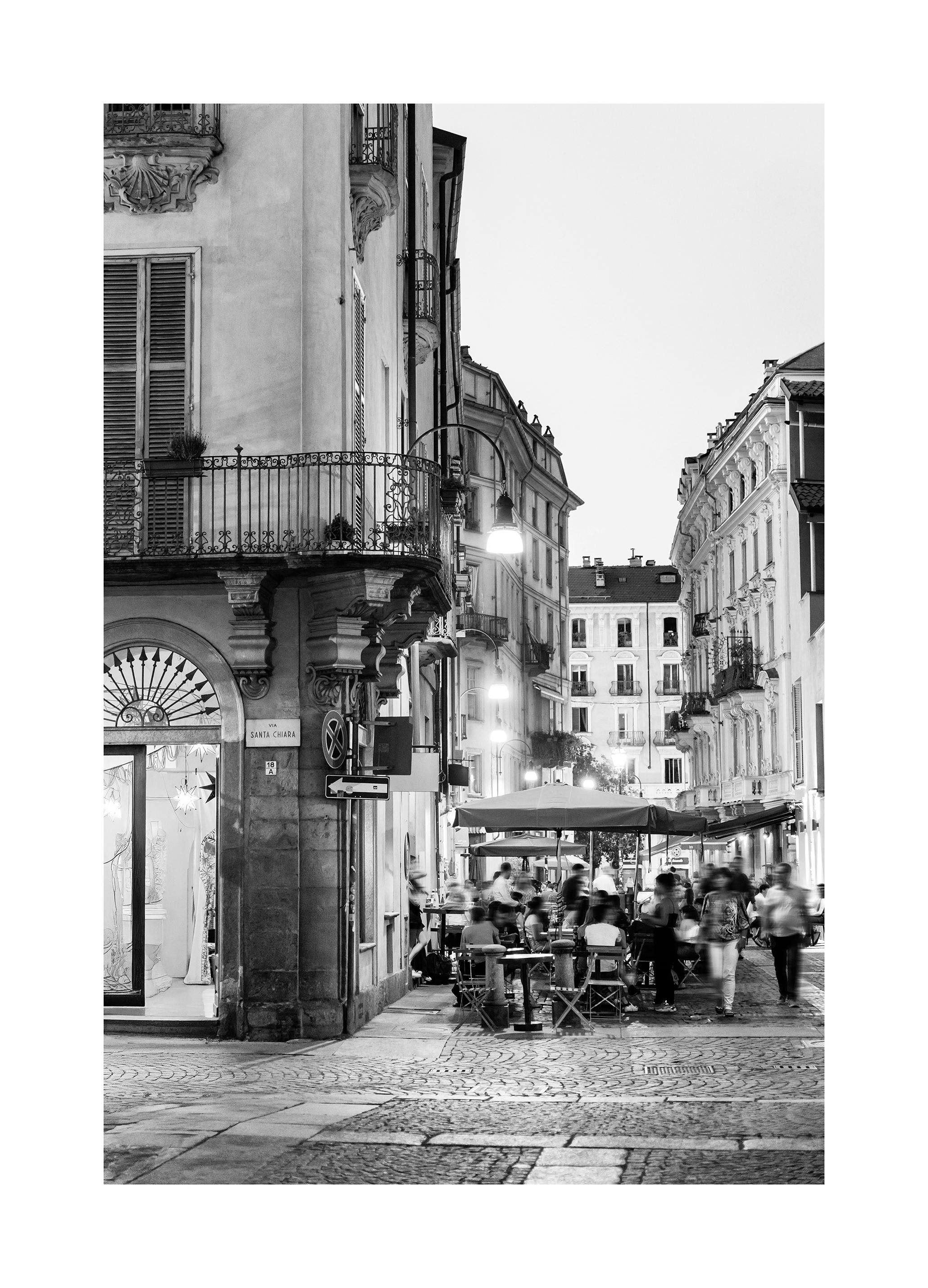 Prints Italian Cafe Poster (70x100 cm) - Poster Store