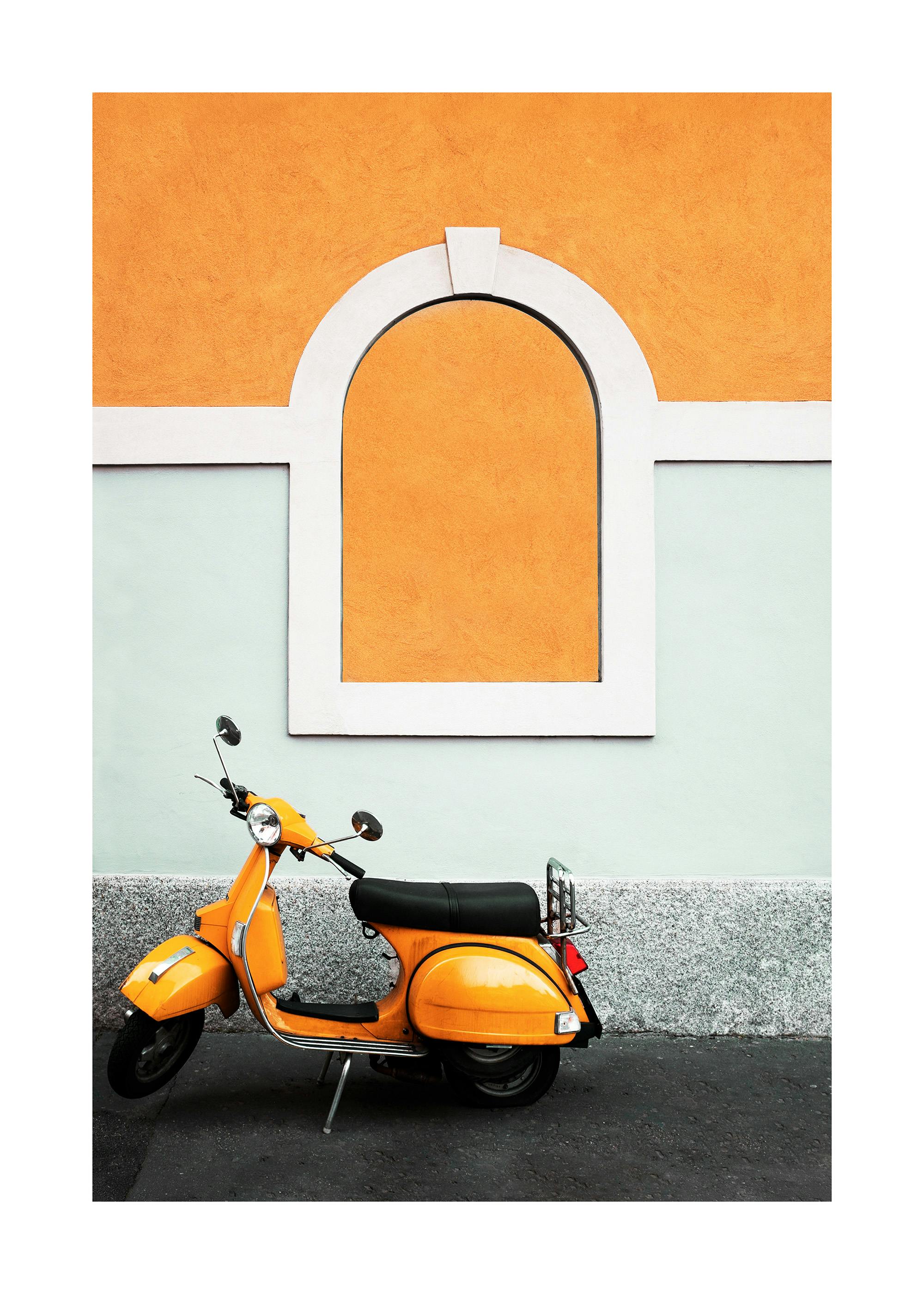 Scooter in Italië Poster 0