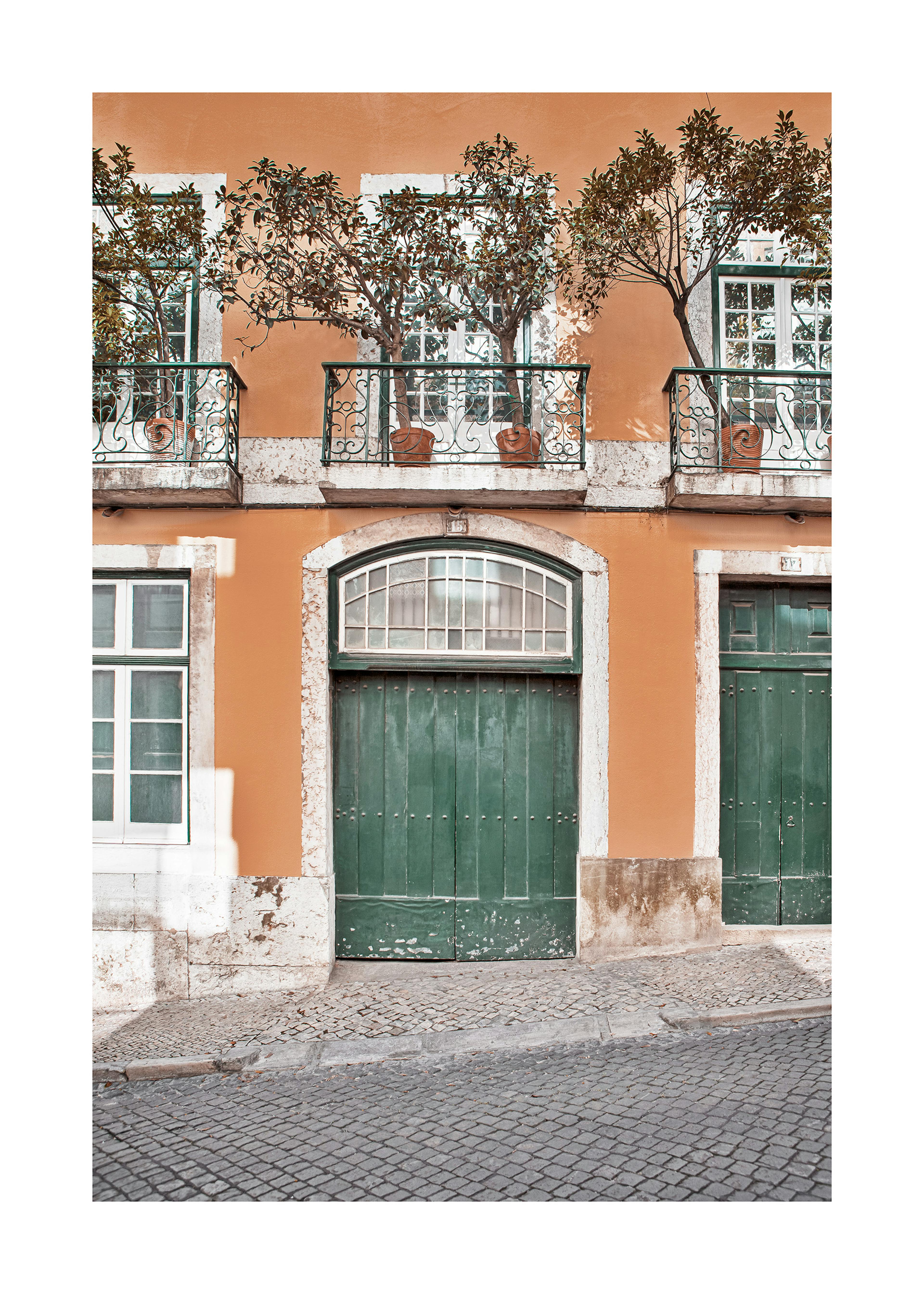 Balkone in Lissabon Poster 0