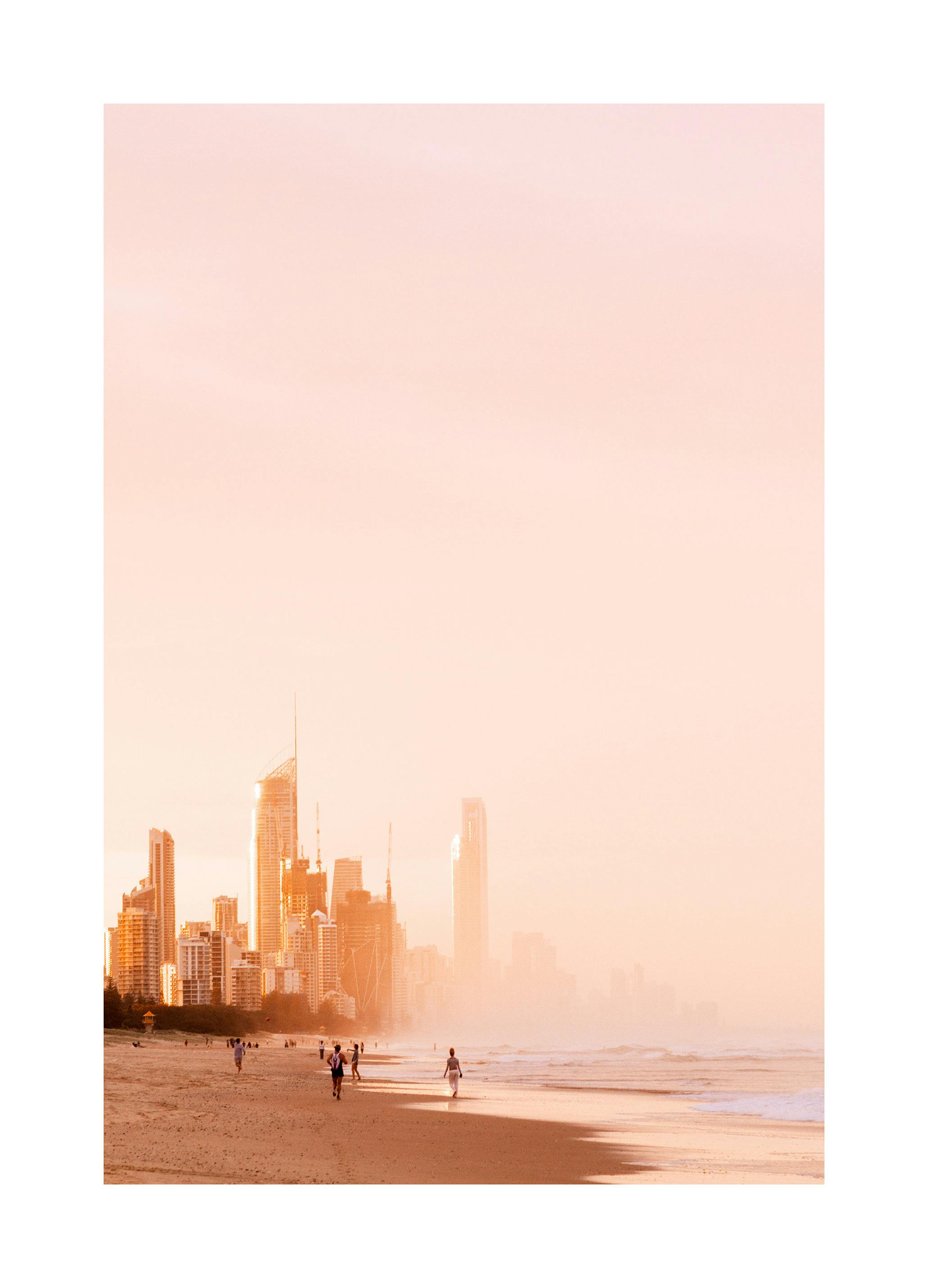 Gold Coast Skyline Poster (50x70 cm) - Poster Store