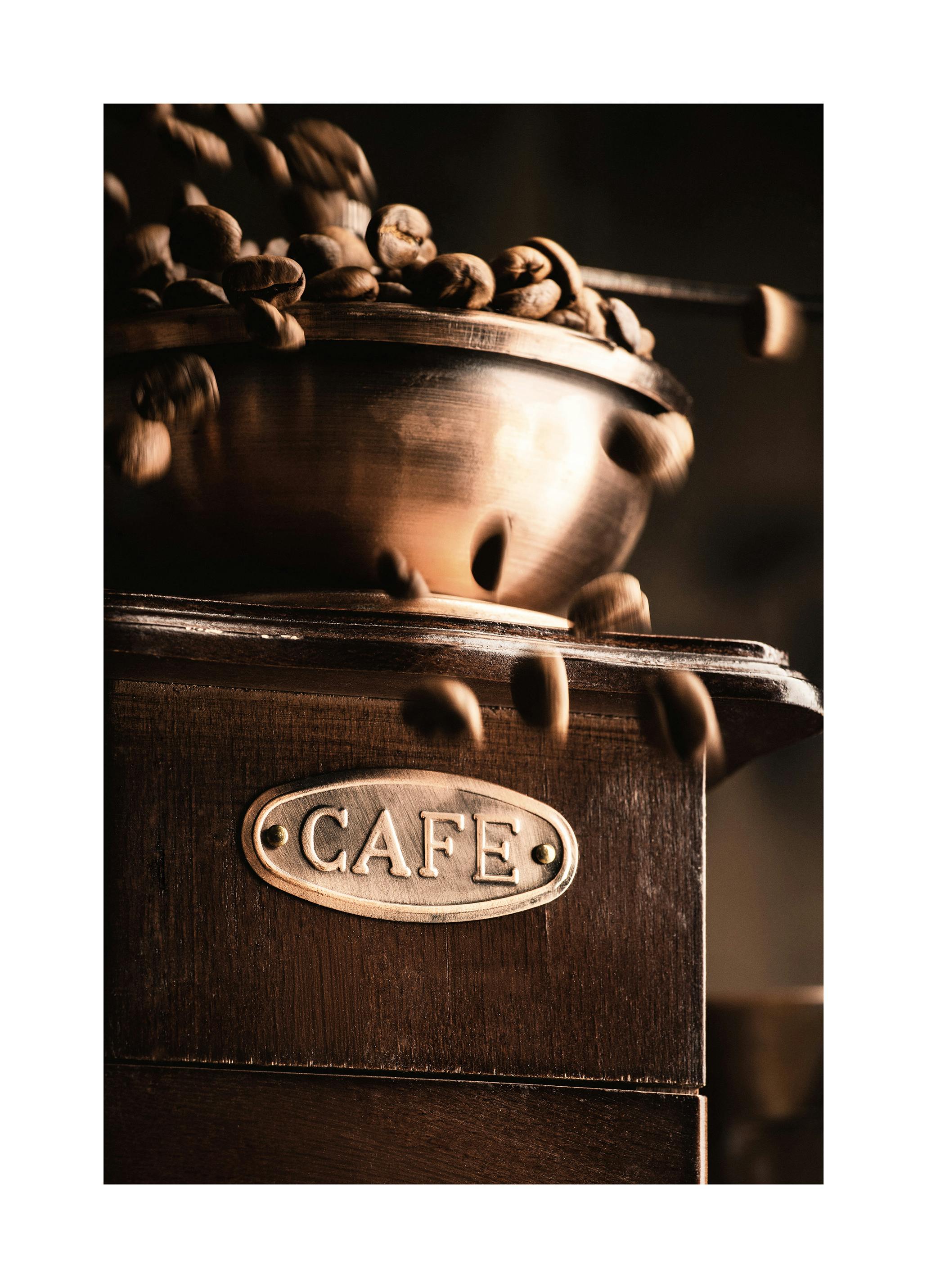 Moulin à Café Vintage Affiche (50x70 cm) - Poster Store