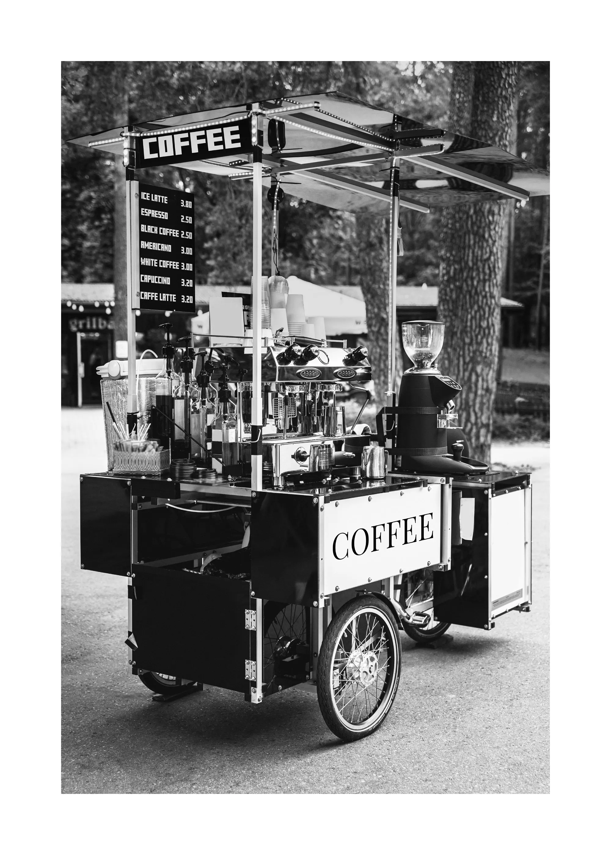 Barista Bike Poster 0