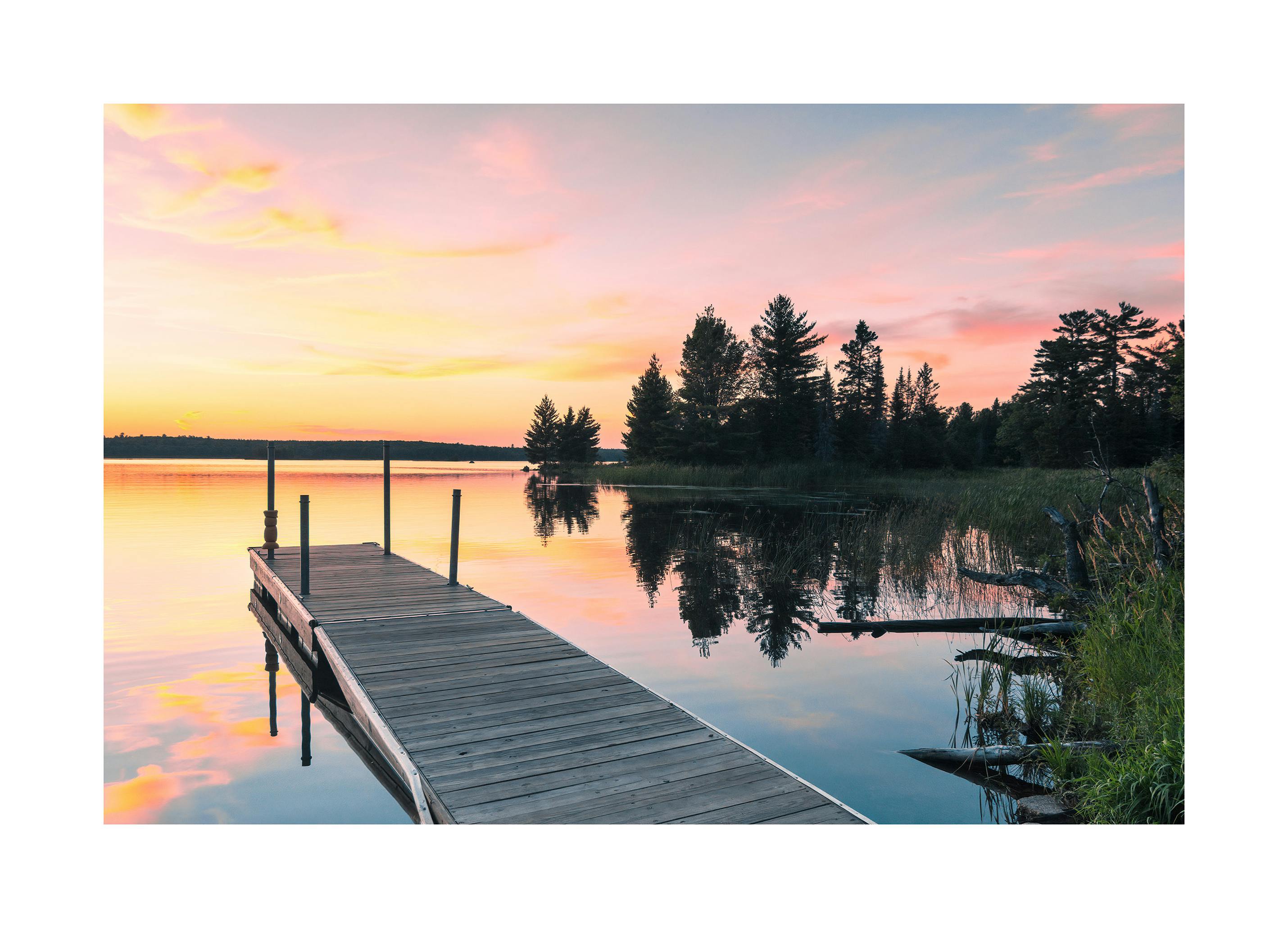 Zonsondergang Meer Poster (50x70 cm) - Poster Store