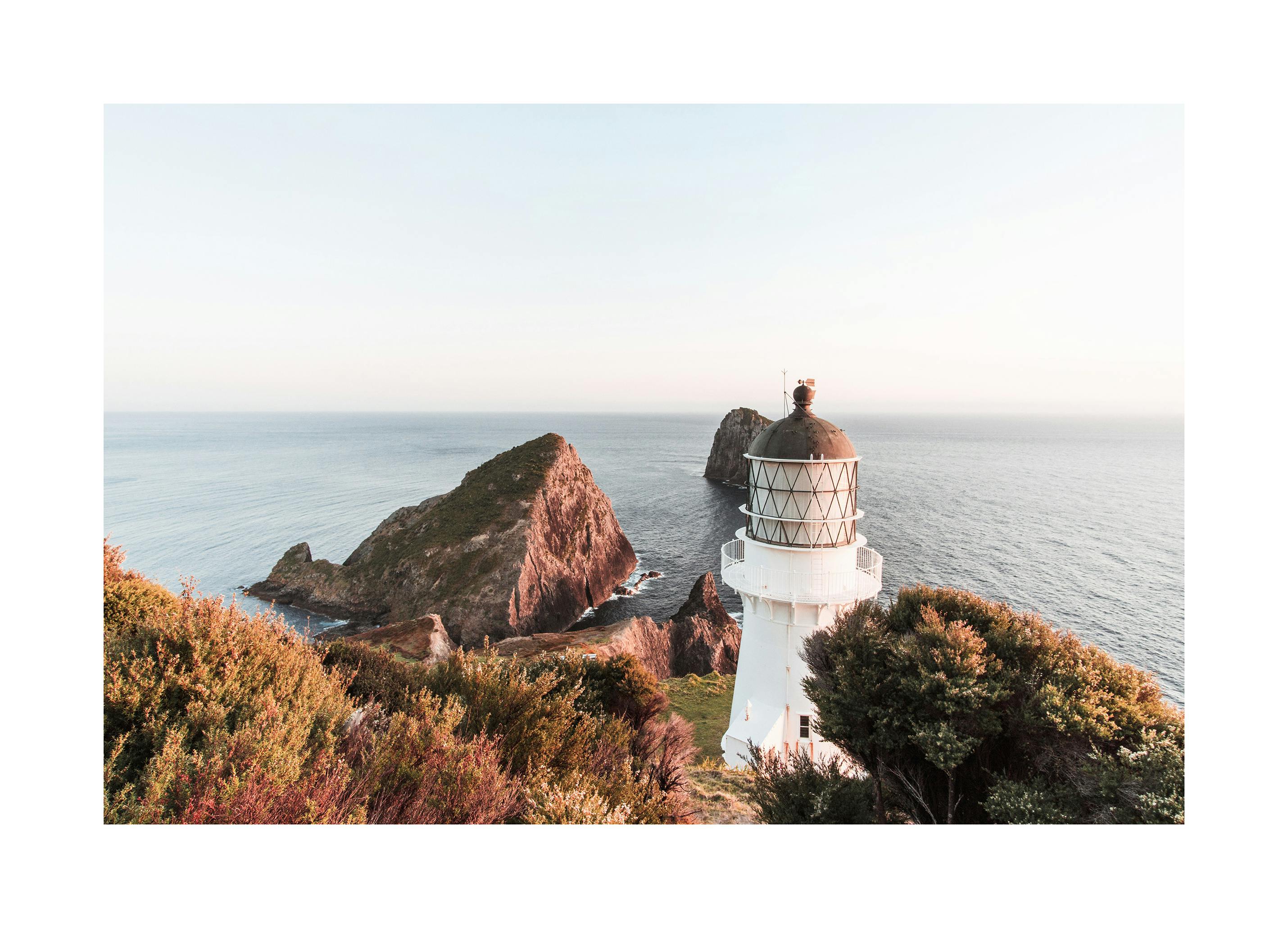 Cape Brett Lighthouse Poster (40x50 cm) - Poster Store