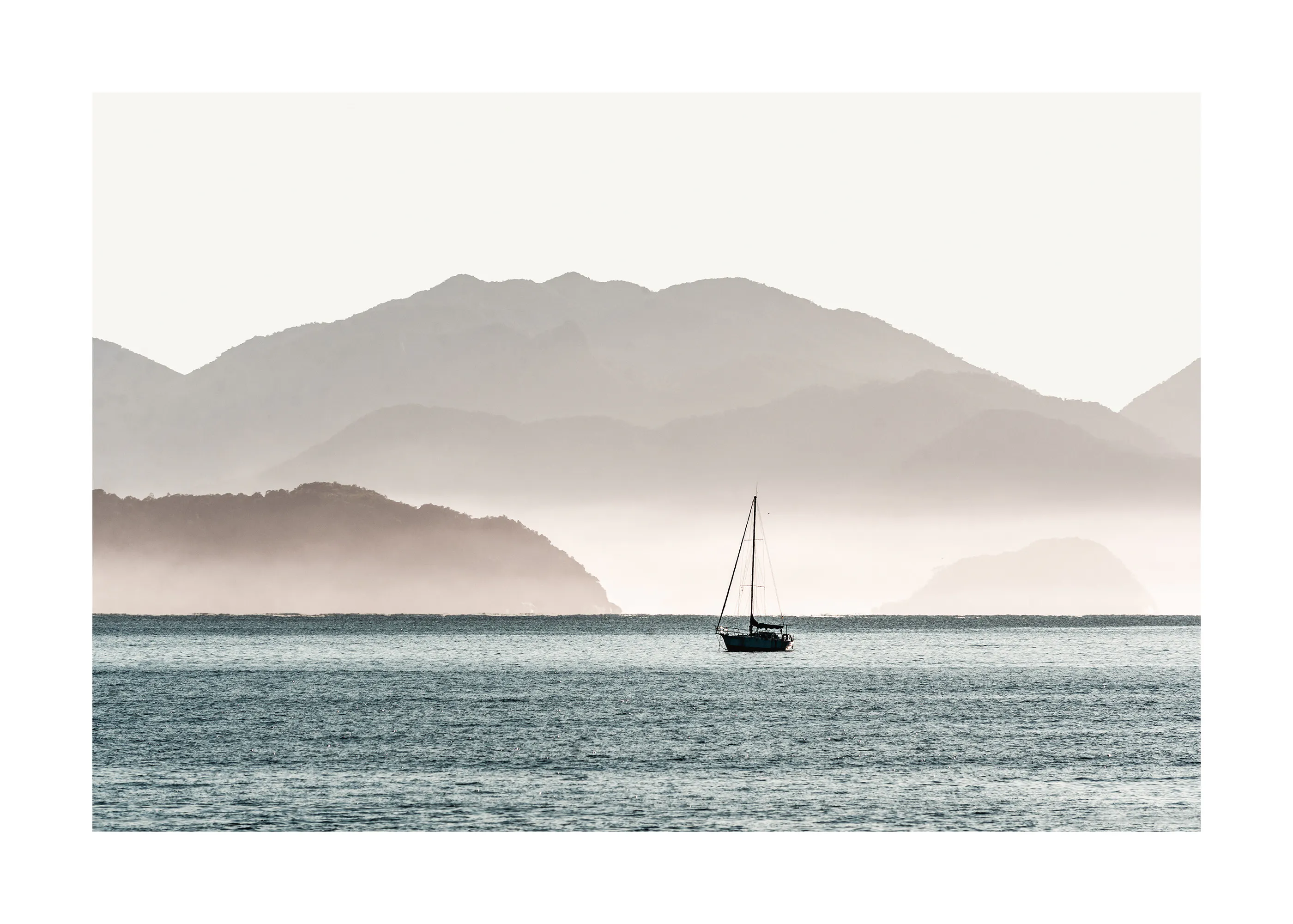 Sailboat in Brazil Poster 0