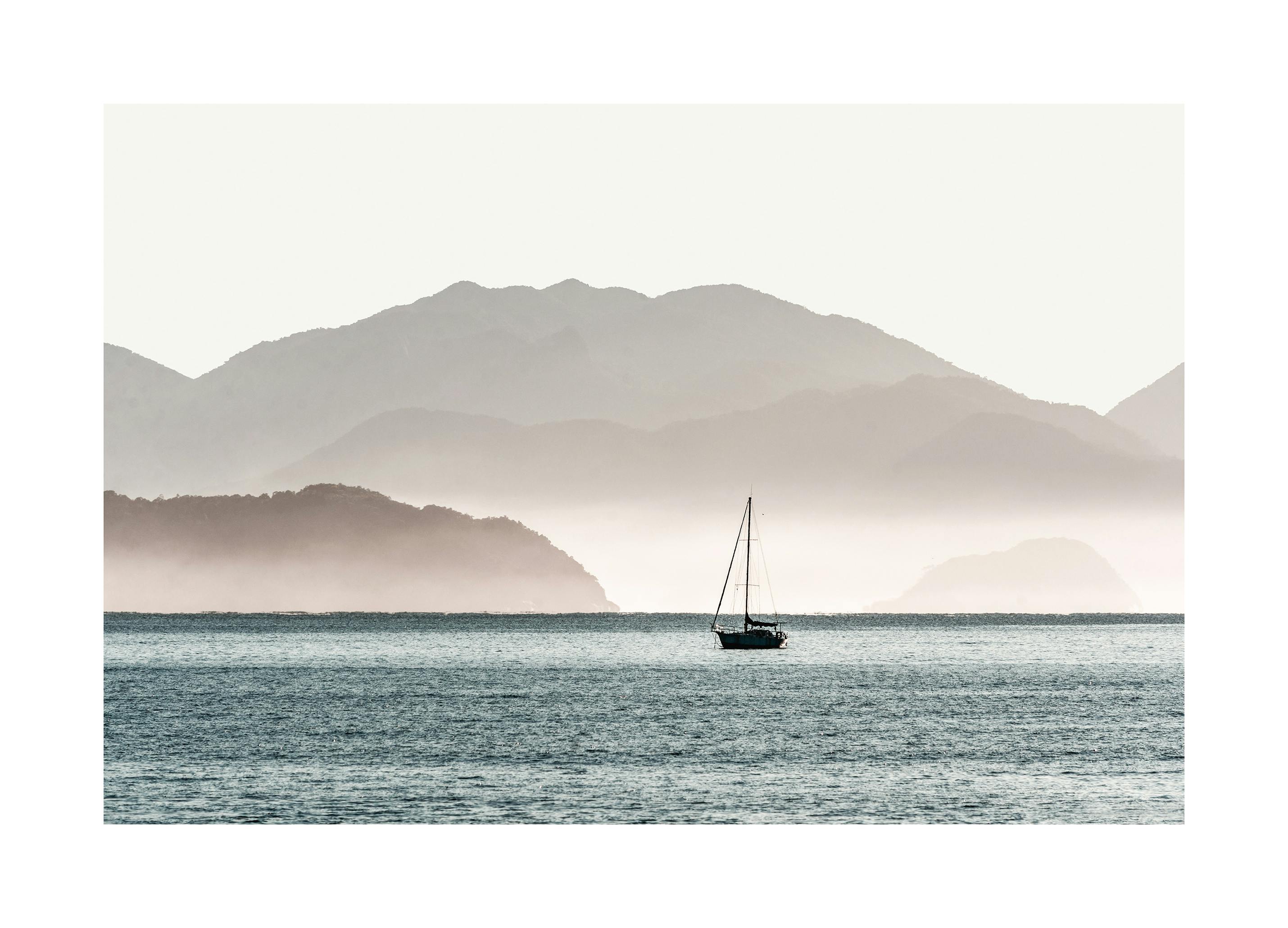 Prints Sailboat in Brazil Poster (50x70 cm) - Poster Store