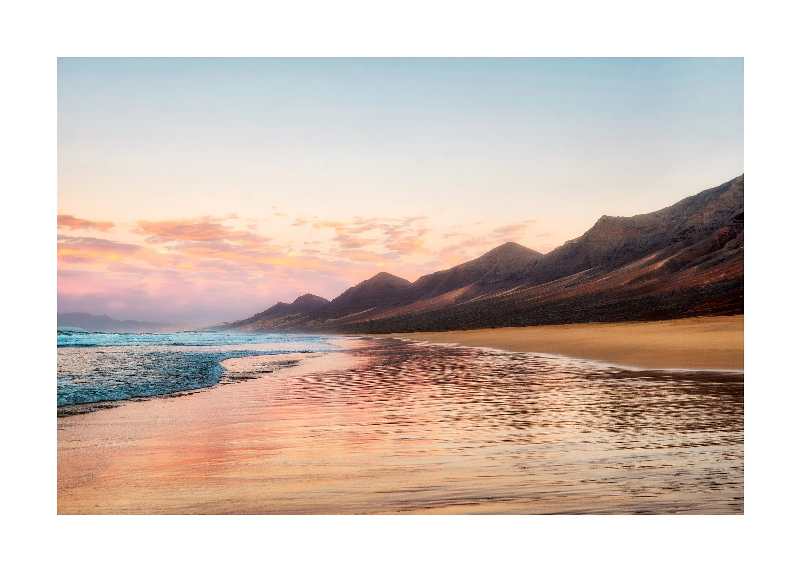 Sunset in Fuerteventura Poster 0