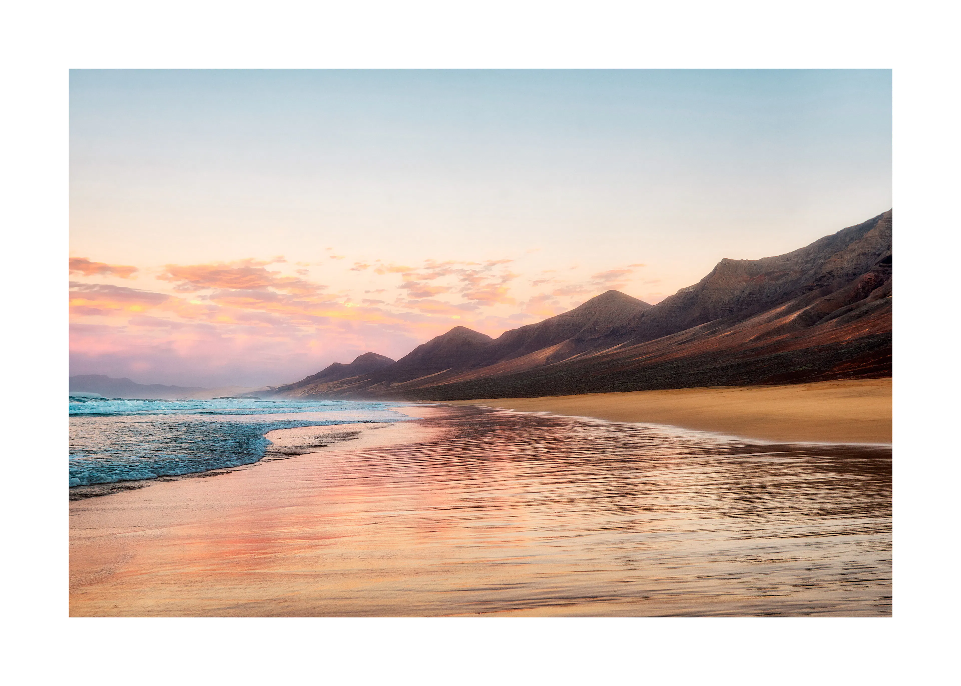 Sunset in Fuerteventura Poster 0