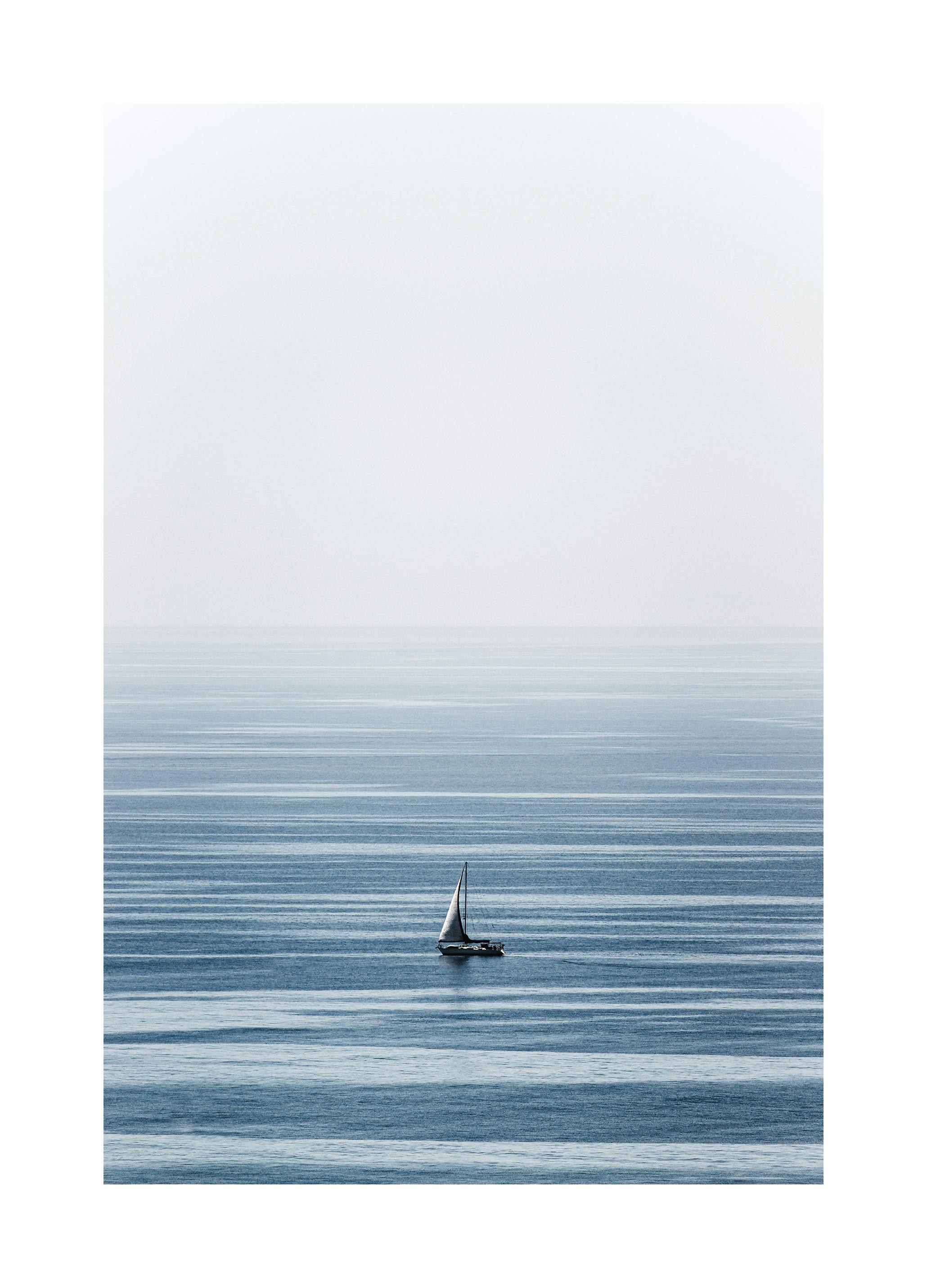 Sail into Silence Poster (50x70 cm) - Poster Store