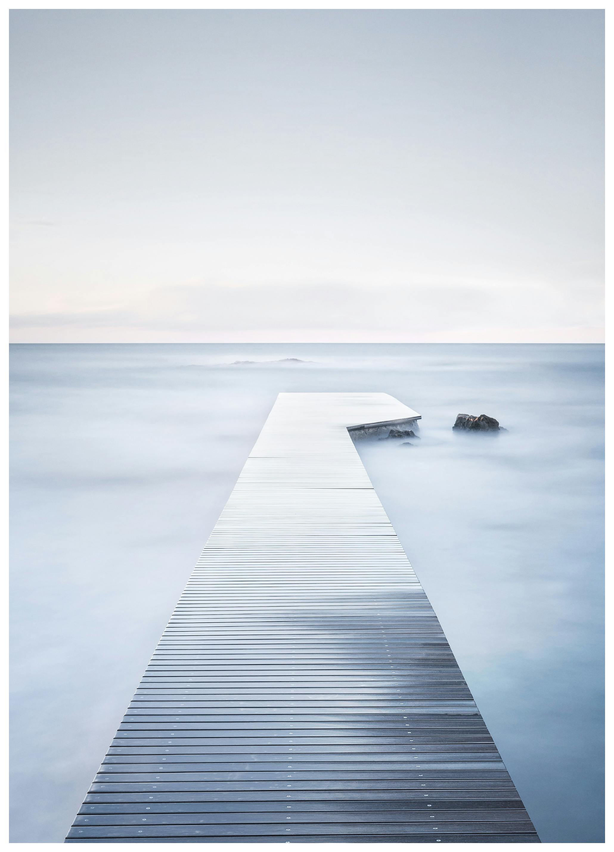 Calm Sea Poster (50x50 cm) - Poster Store