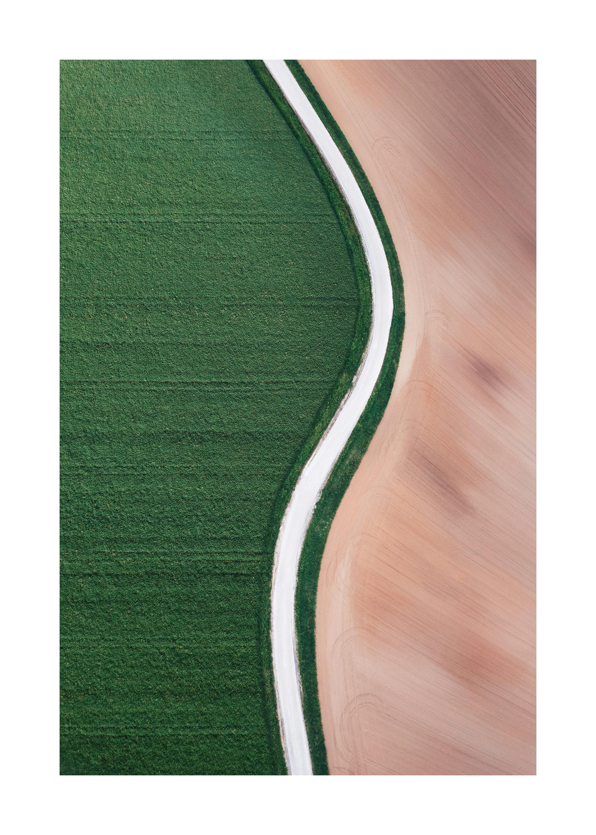 Aerial Country Road Poster 0