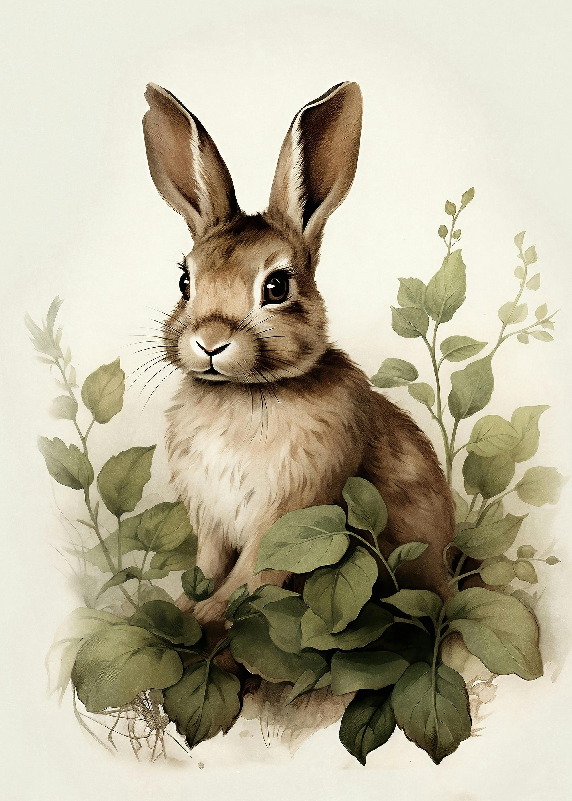 Olga Telnova - Woodland Bunny Poster 0