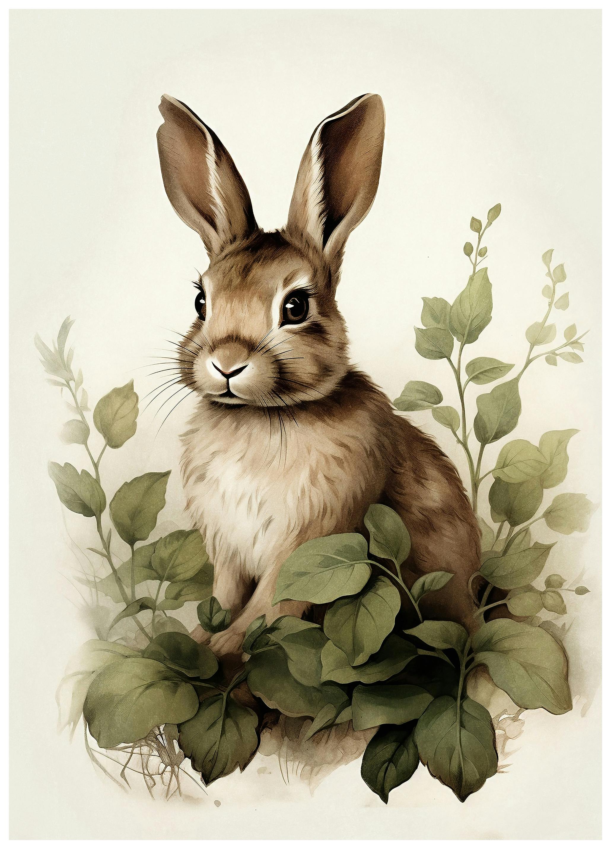Olga Telnova - Skogskanin Poster (50x70 cm) - Poster Store