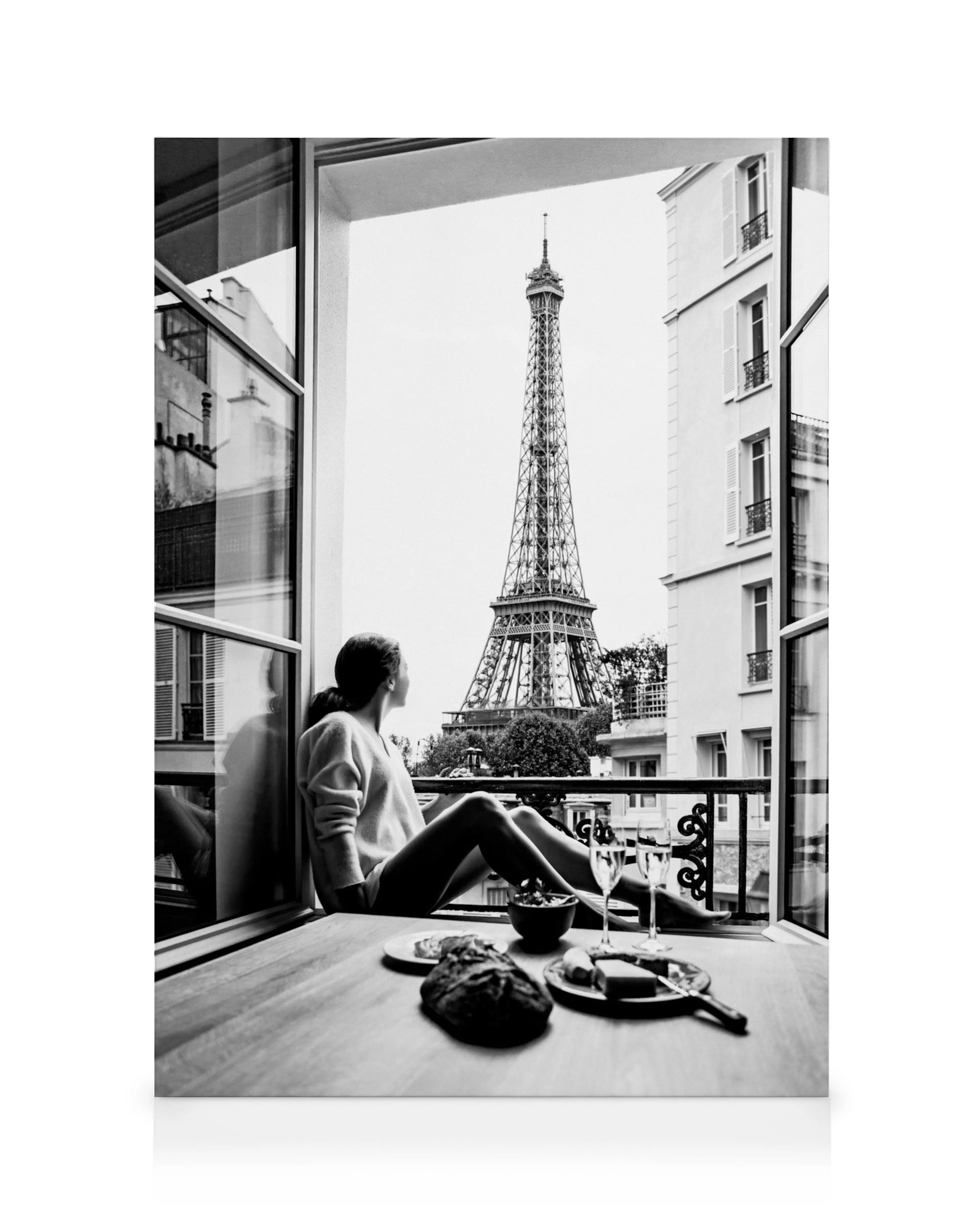 Lunch With a View Canvas print 0