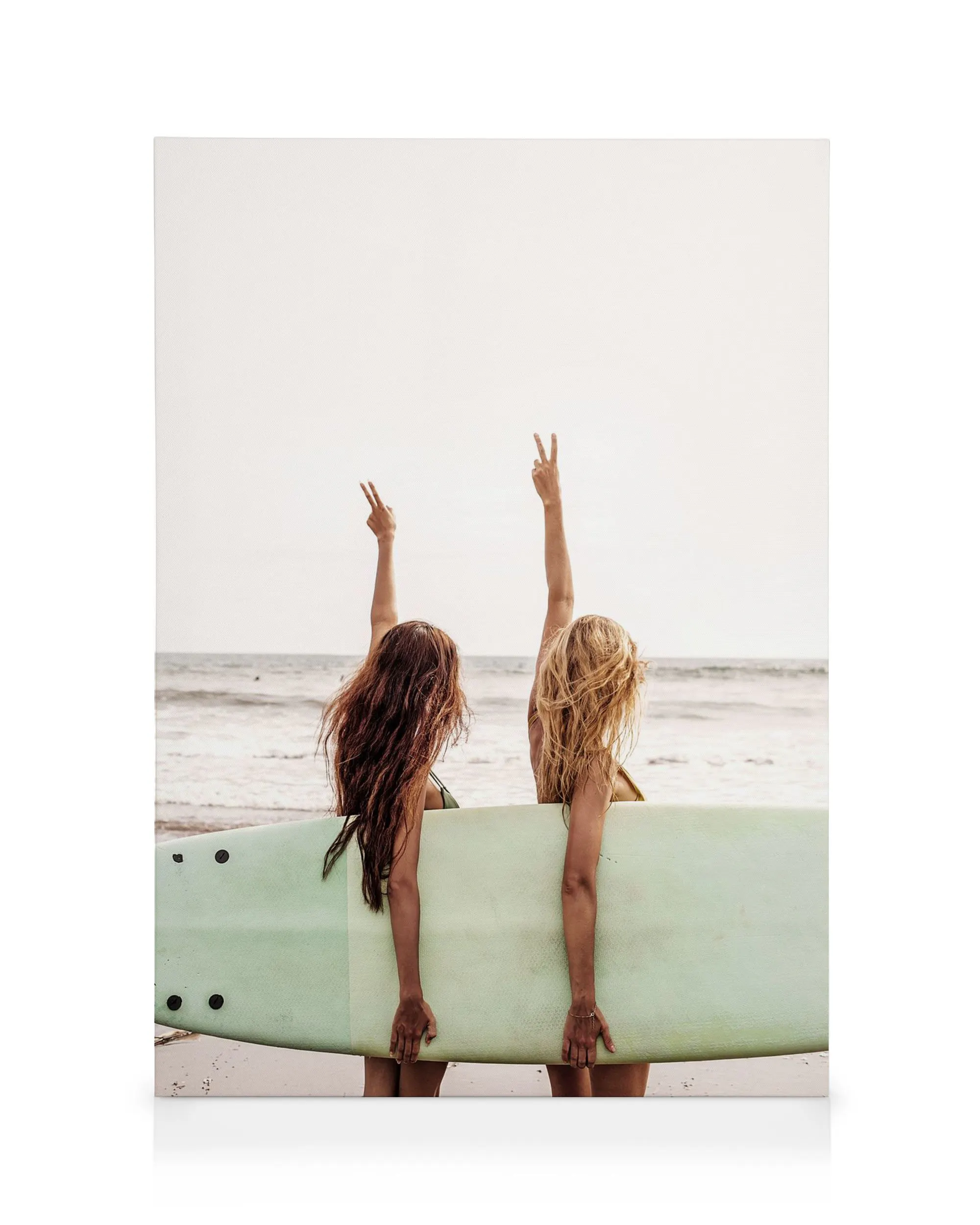 Surfer Girls Canvas print 0