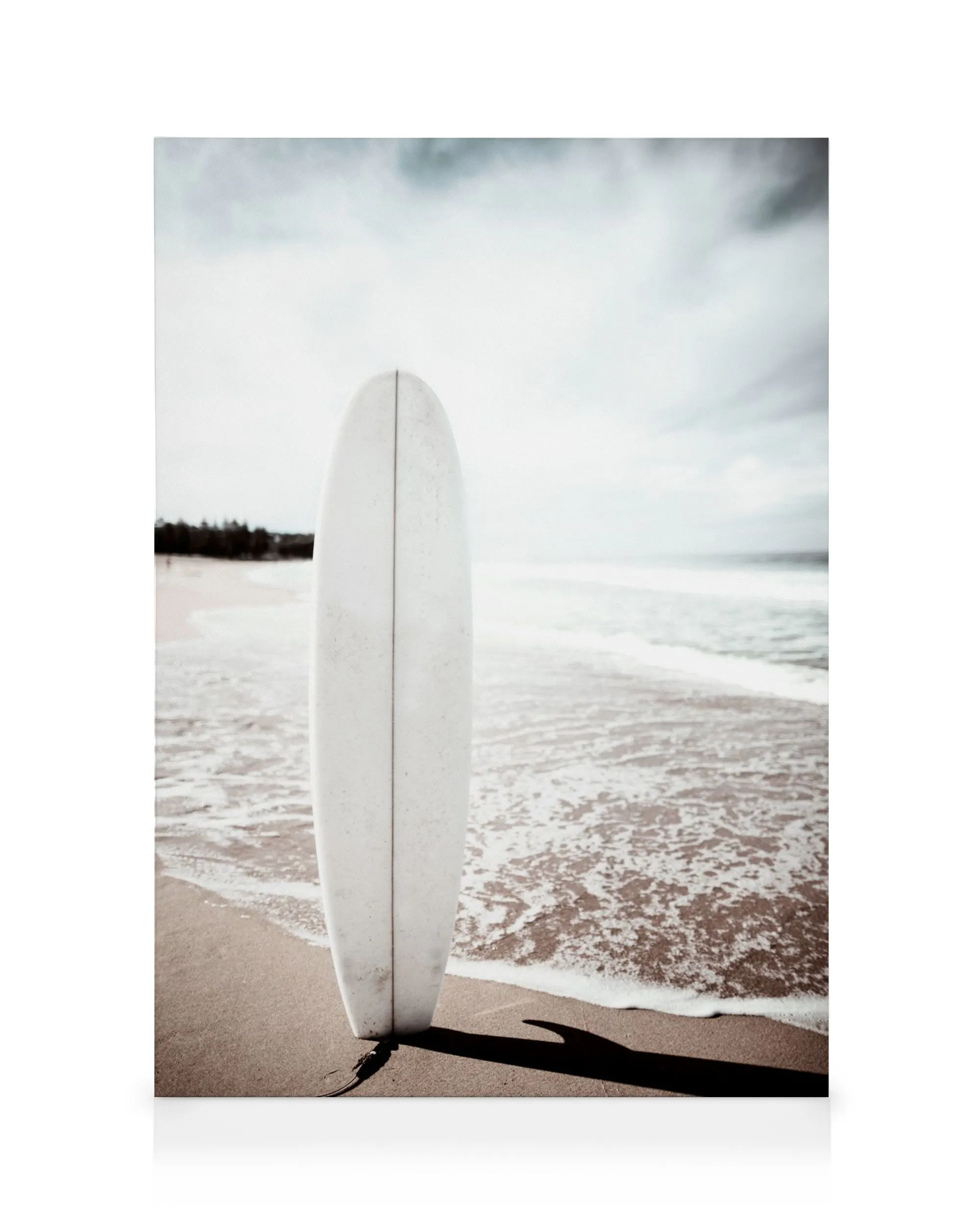 Surfboard on the Beach Canvas print 0