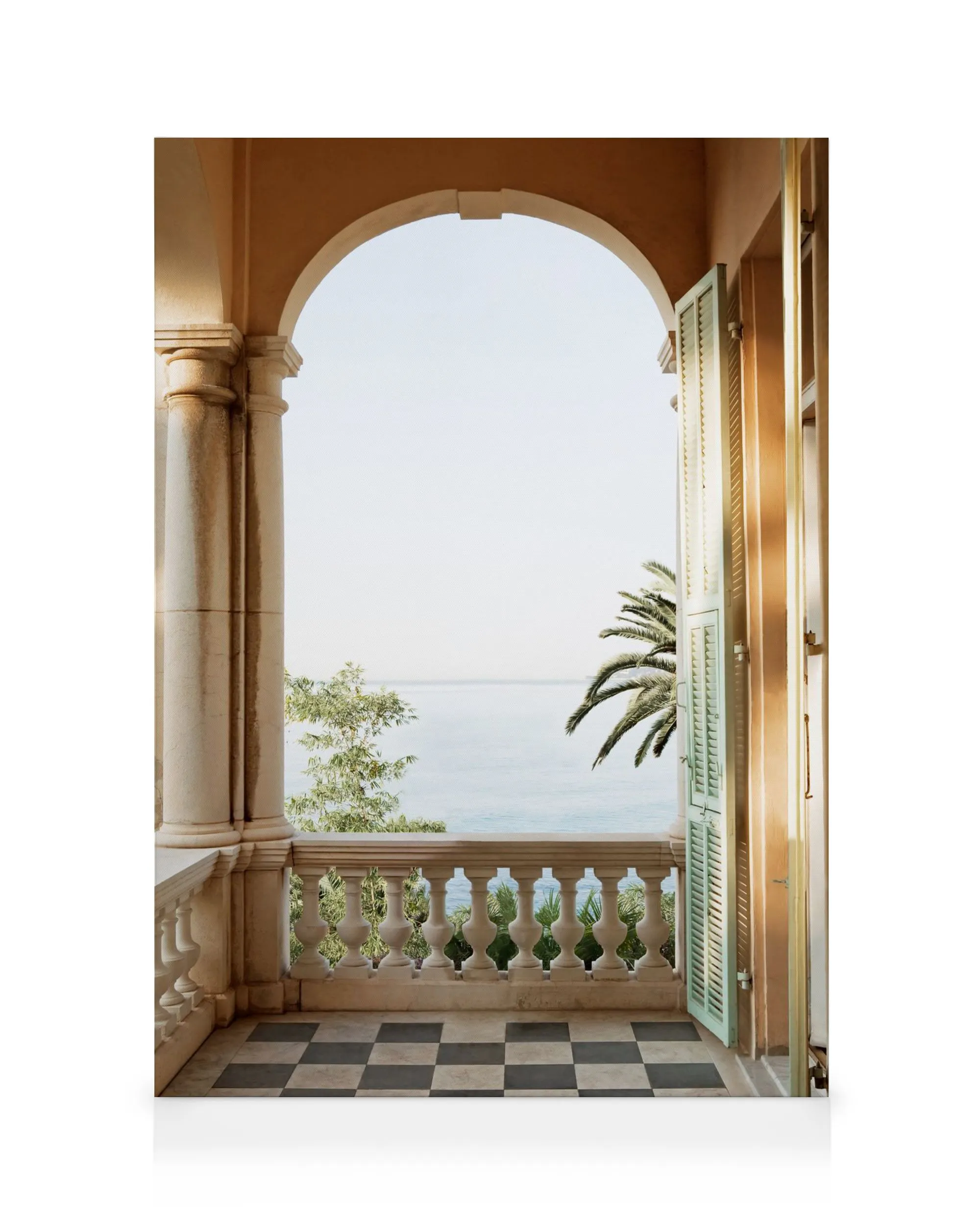 Mediterranean View Canvas print 0