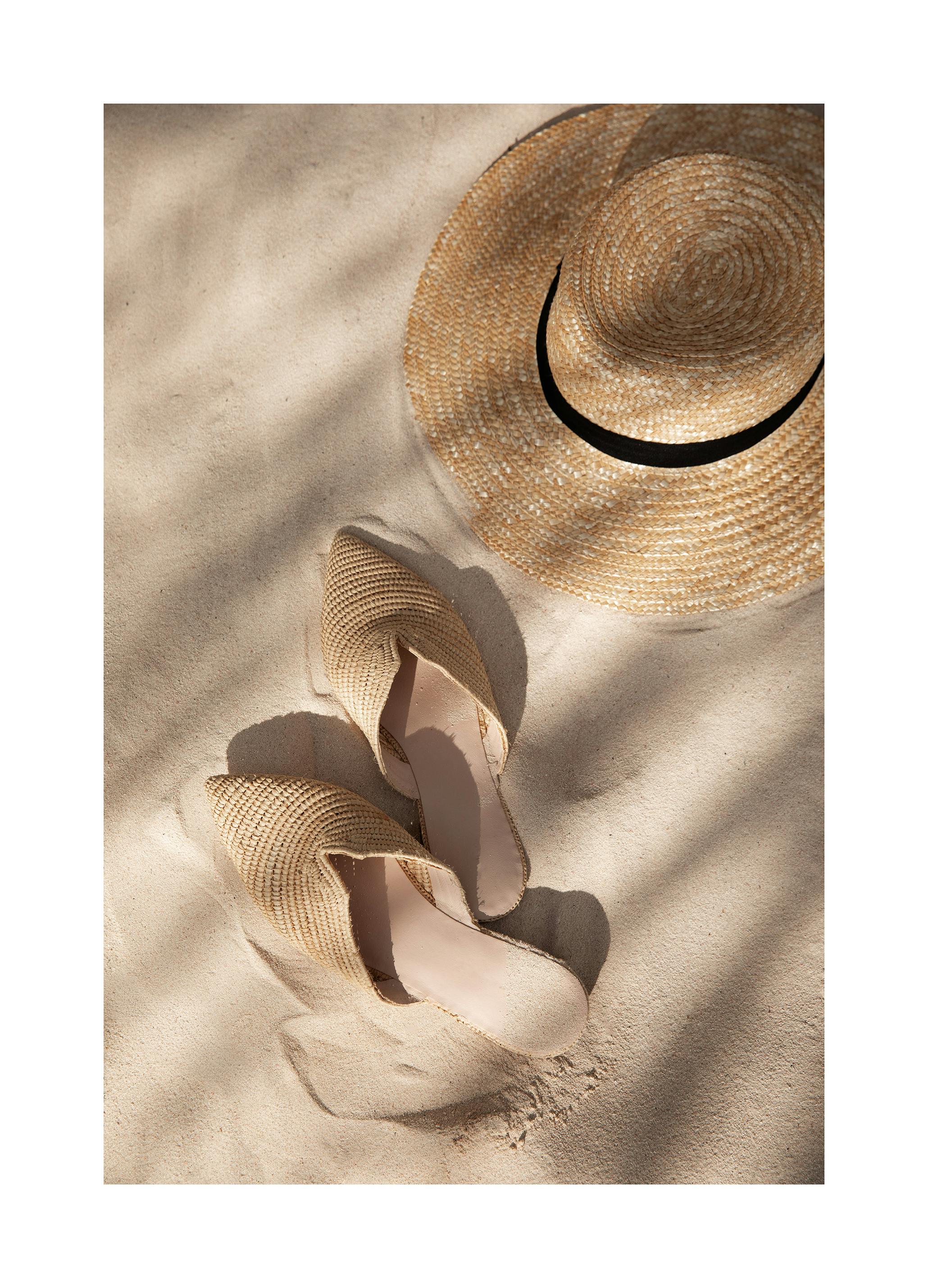 Beach Hat Sandals Poster (100x150 cm) - Poster Store