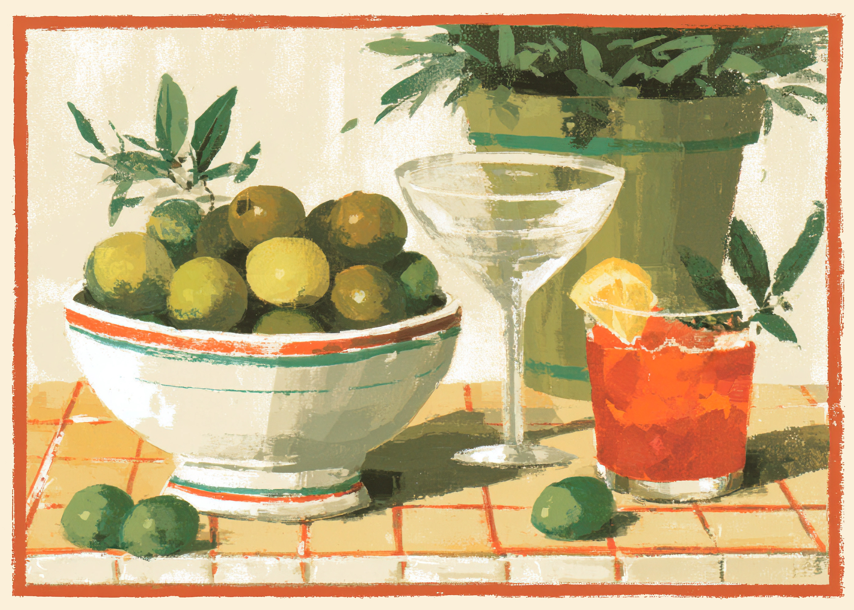 Olive Aperitivo ポスター イタリアンカクテル | Poster Store JP Olive Aperitivo ポスター イタリアンカクテル | Poster Store JP